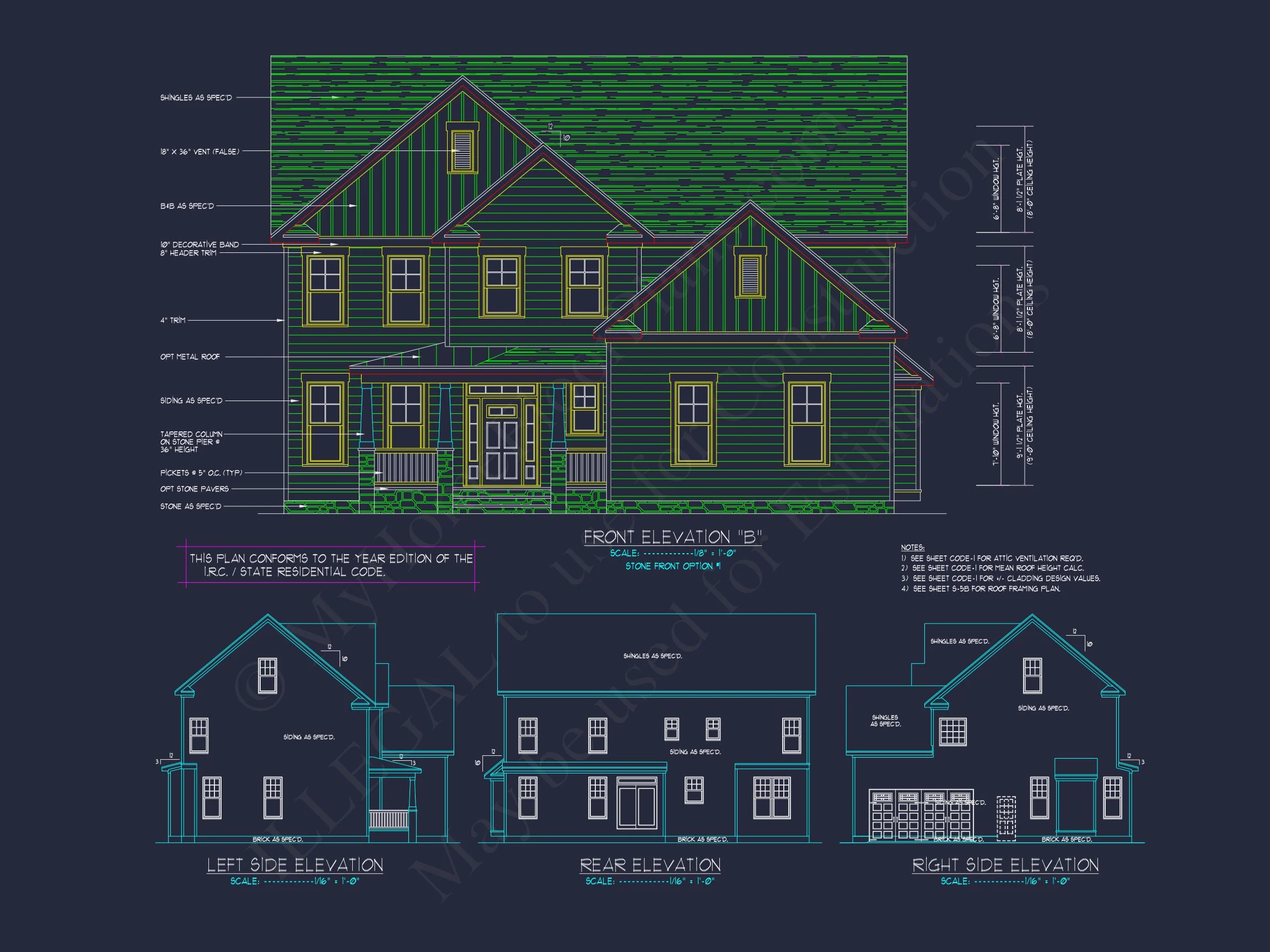 12-2440 HOUSE PLAN - Elegant House Design: CAD Blueprint for Multi-Level Living 23 Elegant house Design: CAD Blueprint for Multi-Level Living