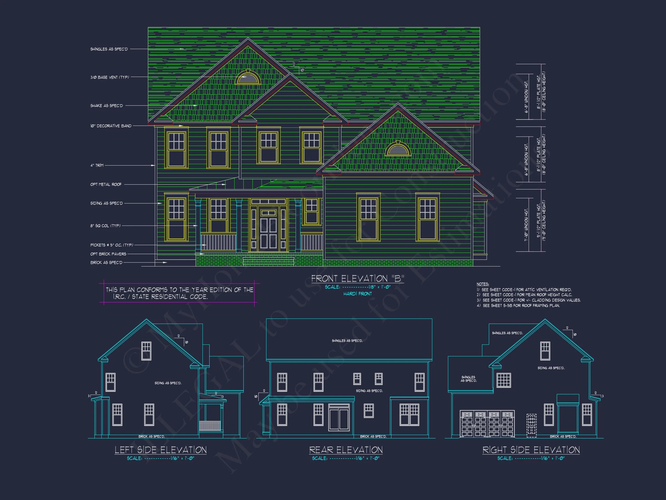 12-2440 HOUSE PLAN - Elegant House Design: CAD Blueprint for Multi-Level Living 20 Elegant house Design: CAD Blueprint for Multi-Level Living