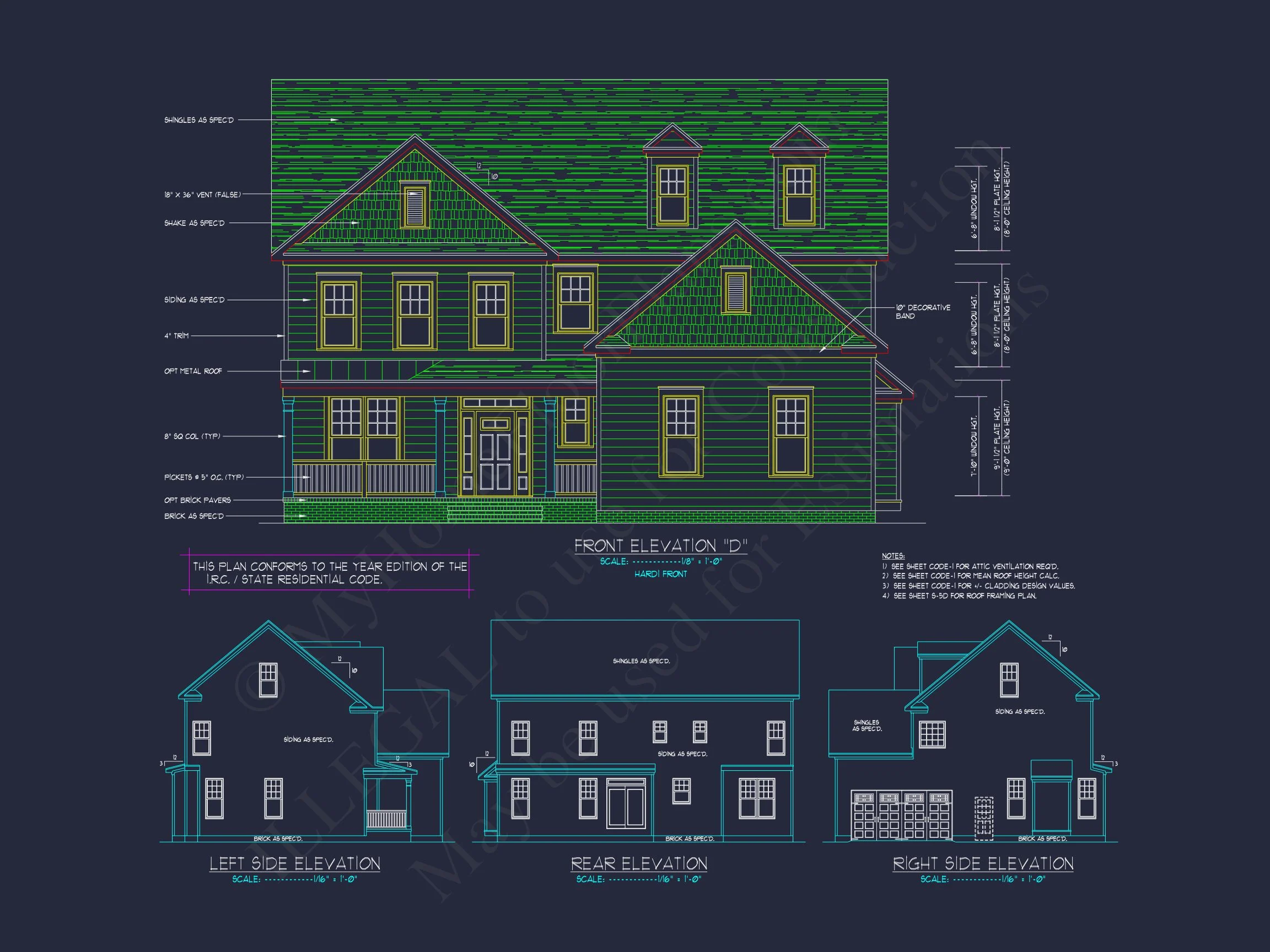 12-2440 HOUSE PLAN - Elegant House Design: CAD Blueprint for Multi-Level Living 18 Elegant house Design: CAD Blueprint for Multi-Level Living