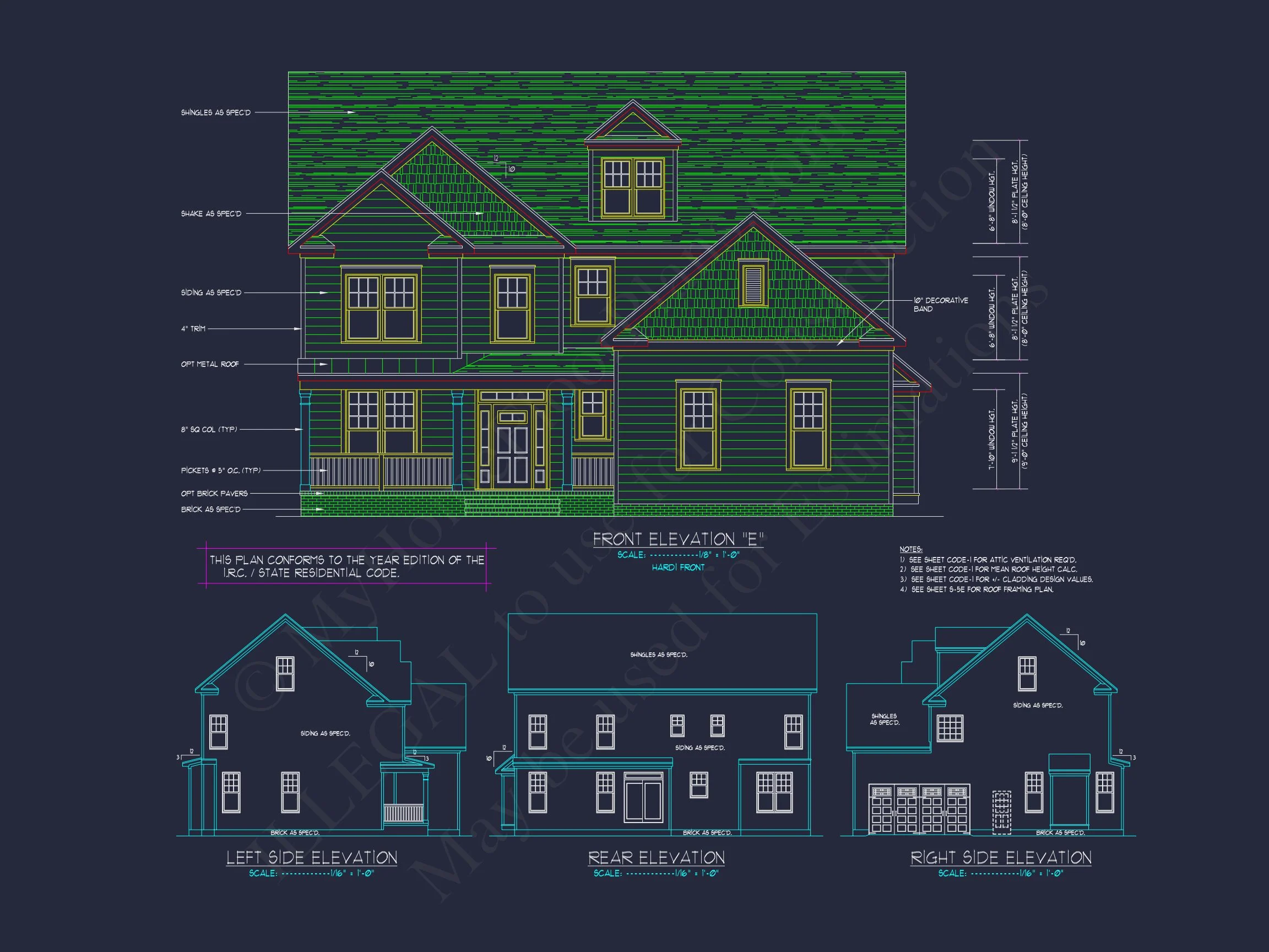 12-2440 HOUSE PLAN - Elegant House Design: CAD Blueprint for Multi-Level Living 17 Elegant house Design: CAD Blueprint for Multi-Level Living