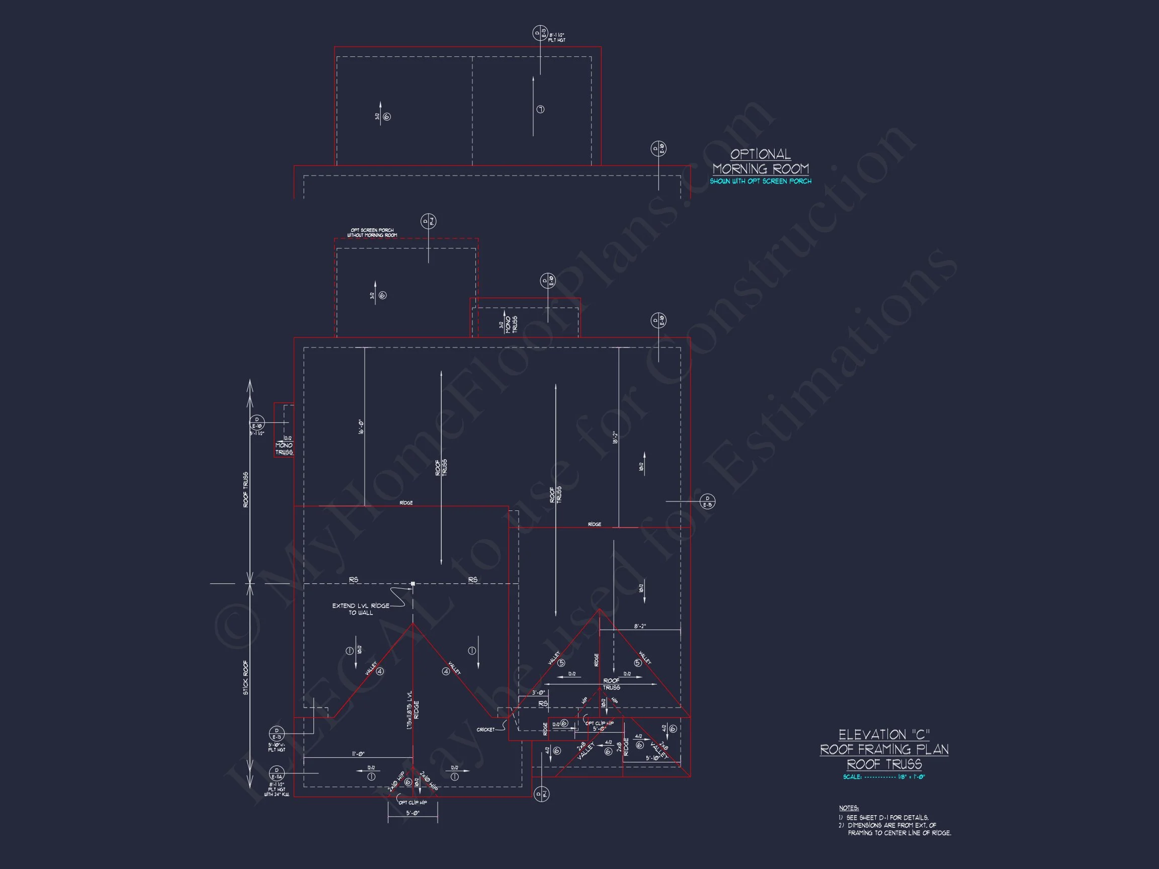 12-2439 HOUSE PLAN - House Plan Blueprint with 2 Floors, 4 Beds, 3 Car Garage 25 house Plan Blueprint with 2 Floors, 4 Beds, 3 Car Garage