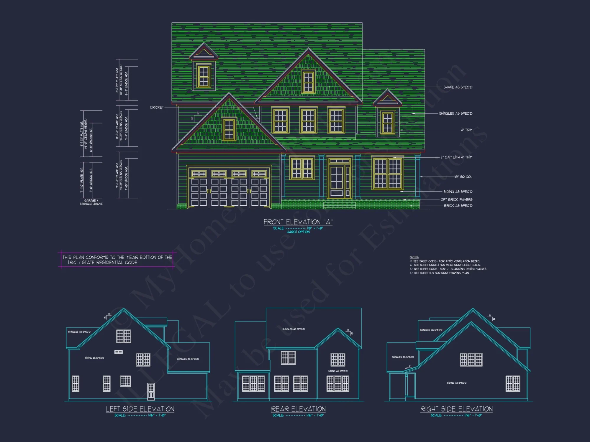 Floor Plan Blueprint in CAD