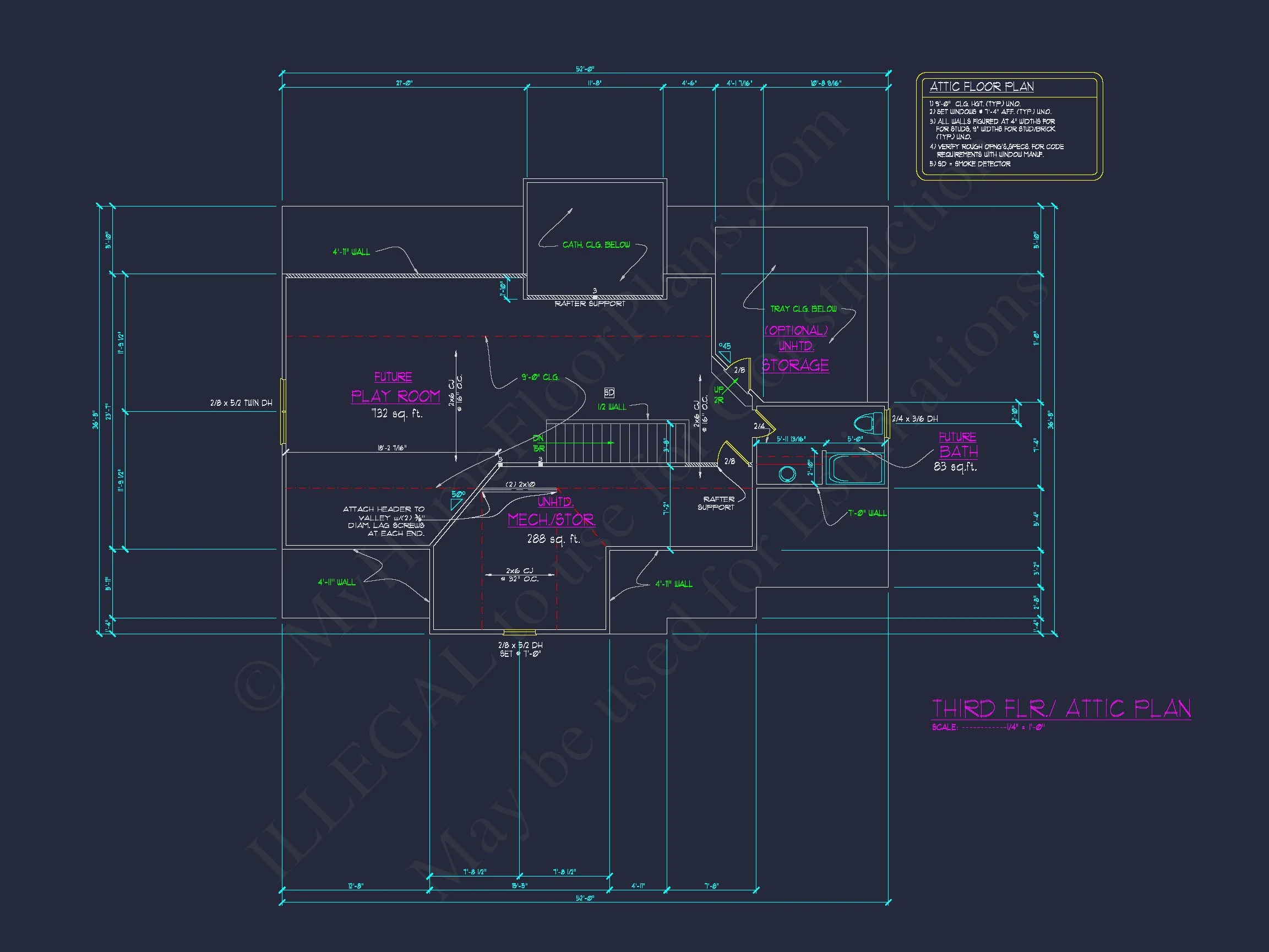 12-2224 HOUSE PLAN - Traditional House Floor Plan with 4 Beds, Blueprint & Designs 16 Traditional house Floor Plan with 4 Beds, Blueprint & Designs