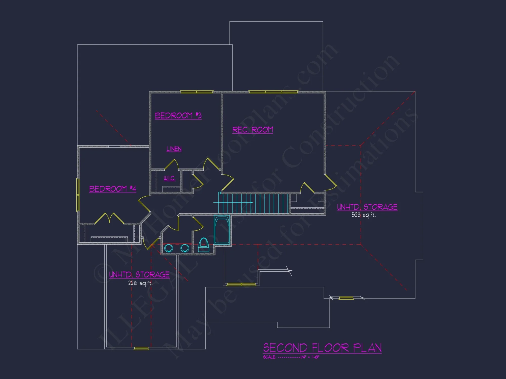 Stylish 2-Story Craftsman house Plan with Open Floor Design