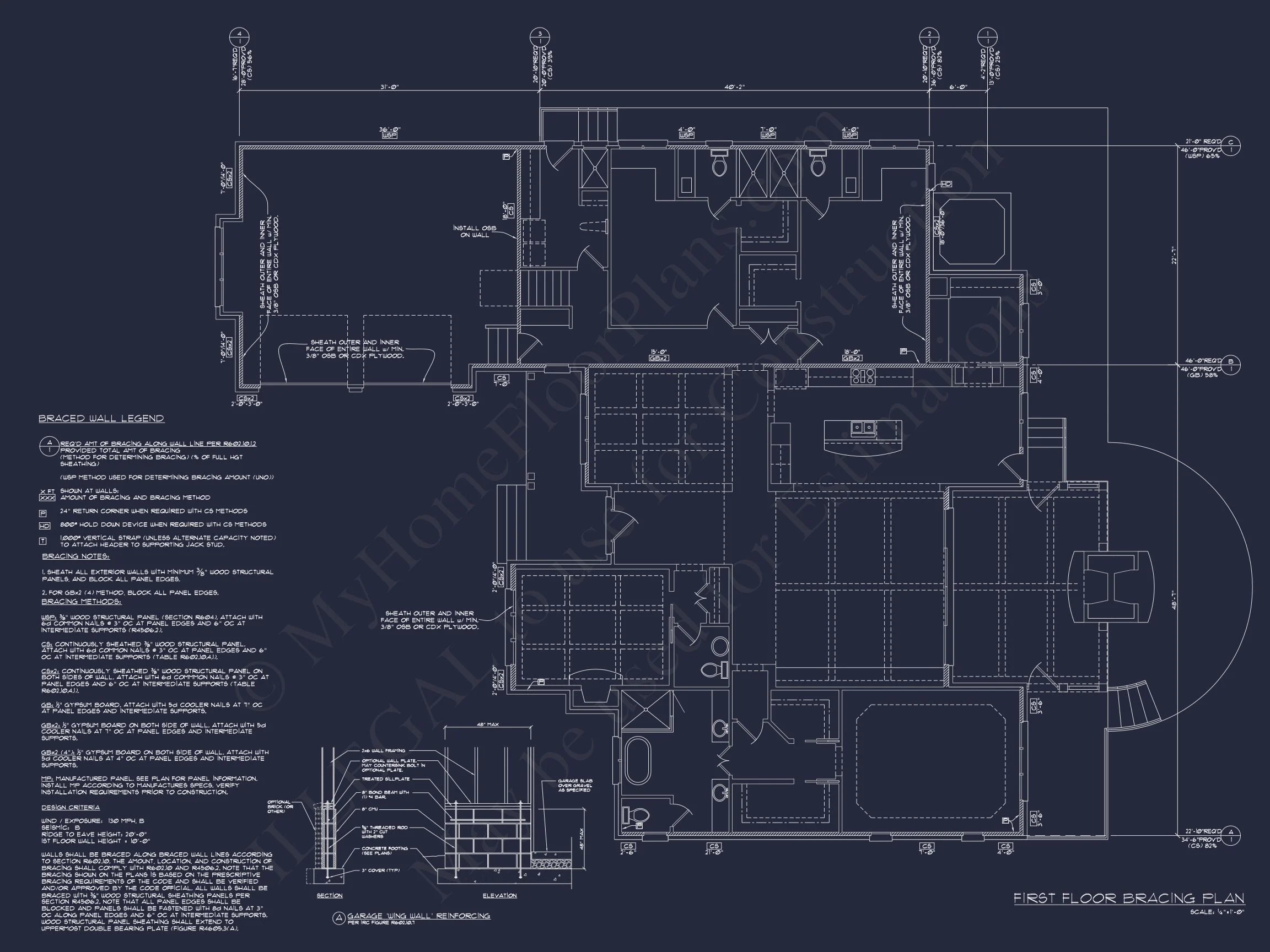 12-2147 HOUSE PLAN - Elegant House Plan with Spacious Floor Plan, CAD Designs, and Blueprint 16 Elegant house Plan with Spacious Floor Plan, CAD Designs, and Blueprint