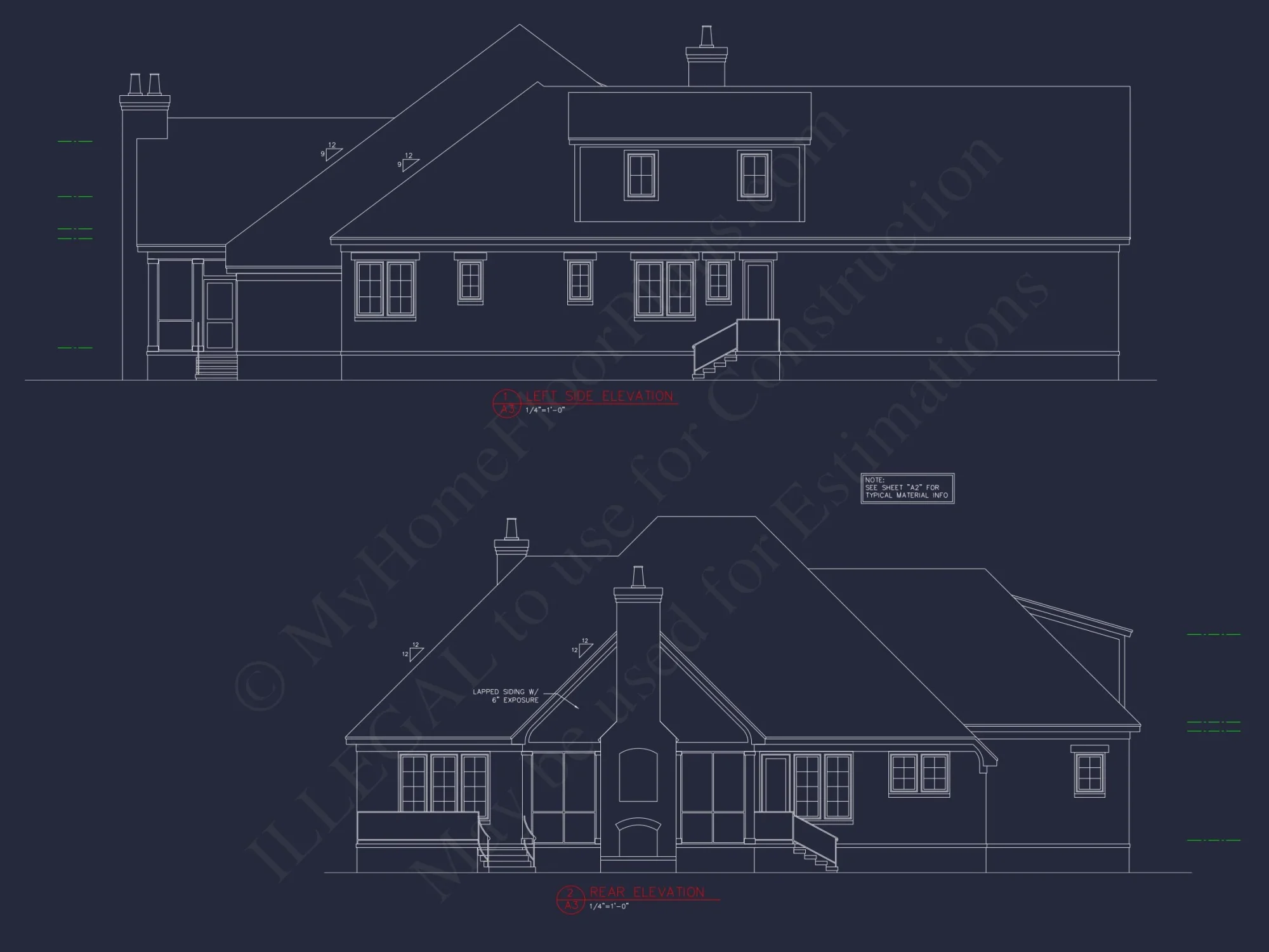 Elegant house Plan with Spacious Floor Plan, CAD Designs, and Blueprint