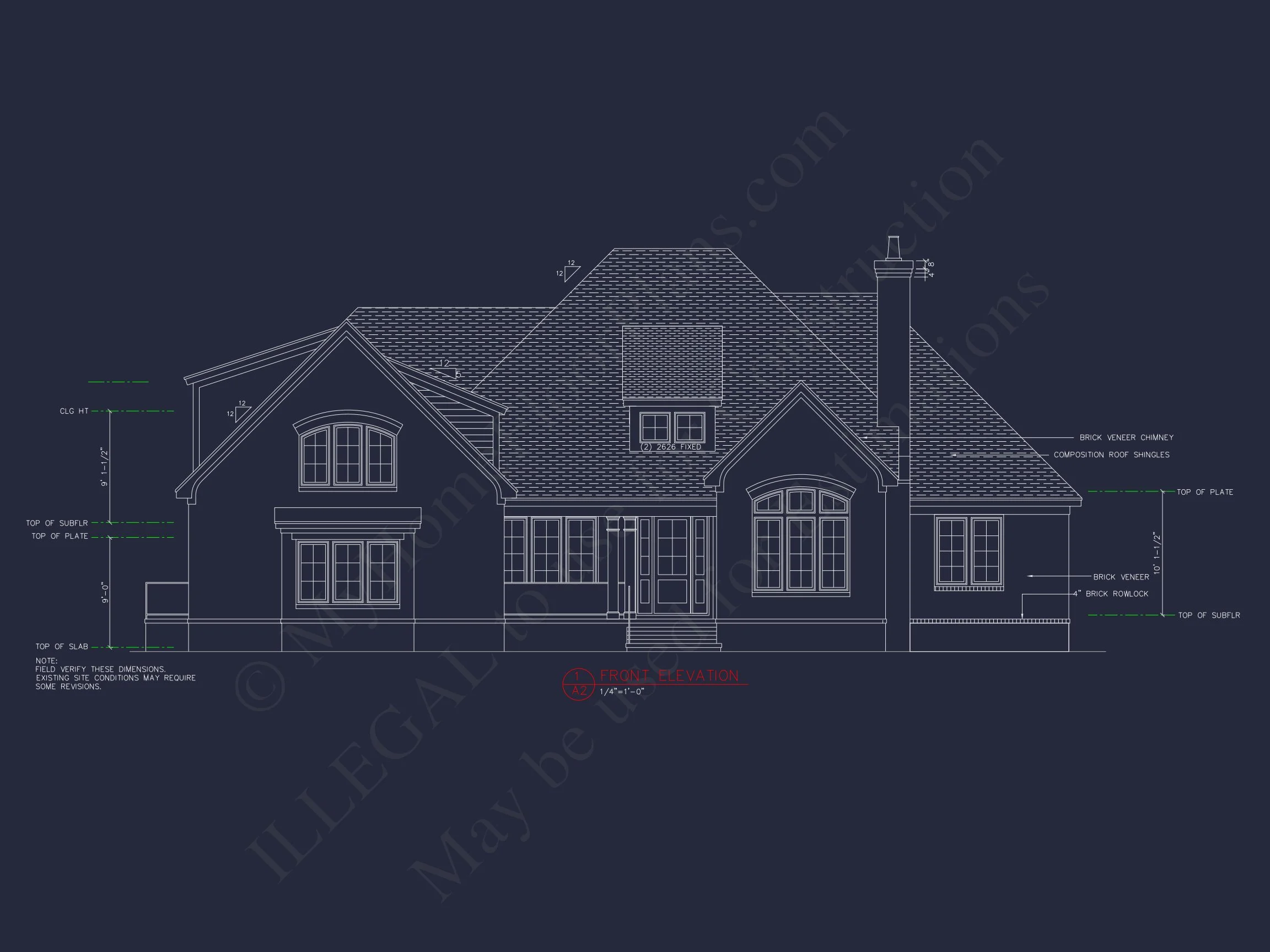 12-2147 HOUSE PLAN - Elegant House Plan with Spacious Floor Plan, CAD Designs, and Blueprint 3 Elegant house Plan with Spacious Floor Plan, CAD Designs, and Blueprint