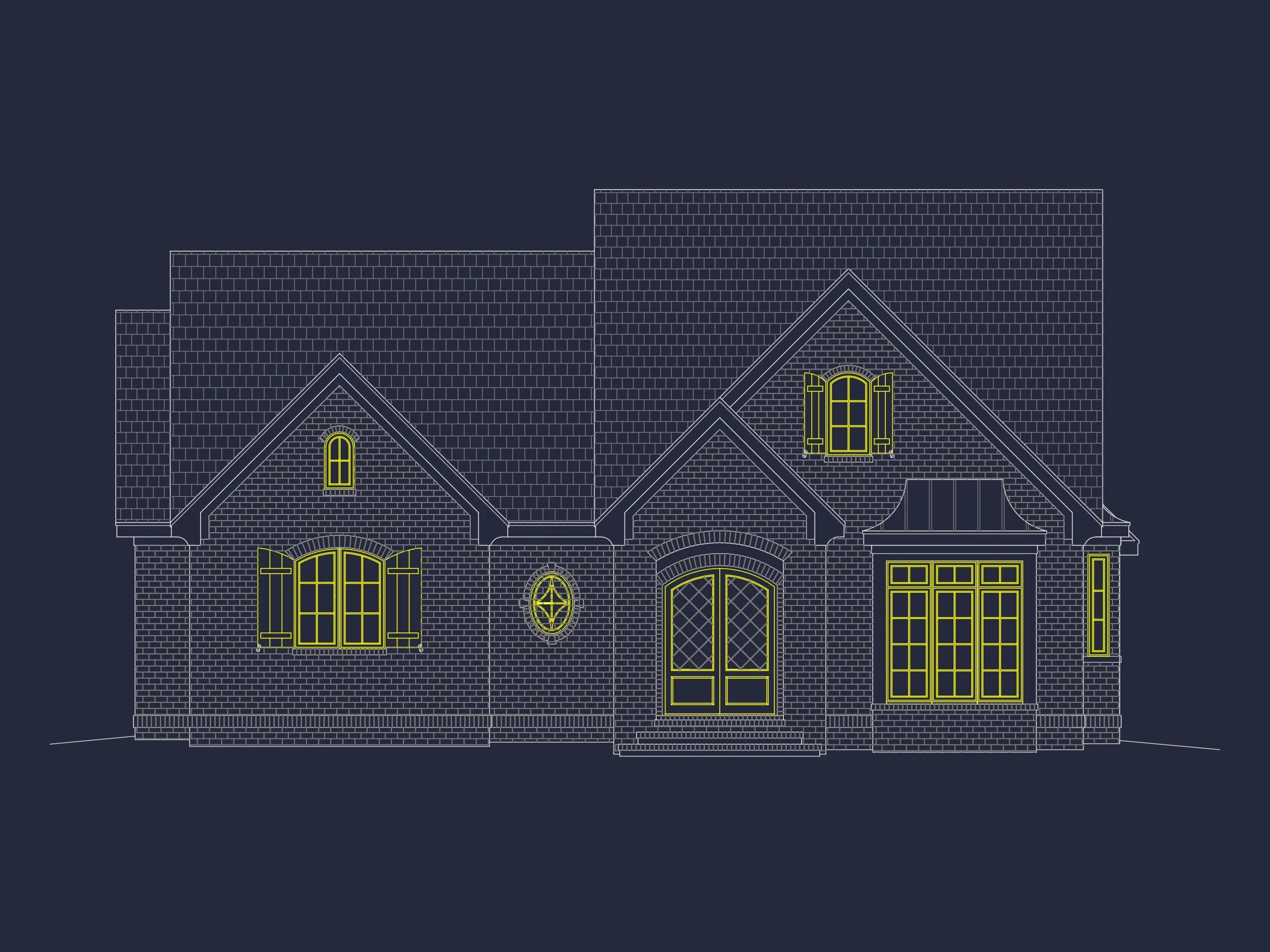12-2022 HOUSE PLAN - Elegant House Floor Plan with Blueprint Designs in CAD 8 Elegant house Floor Plan with Blueprint Designs in CAD