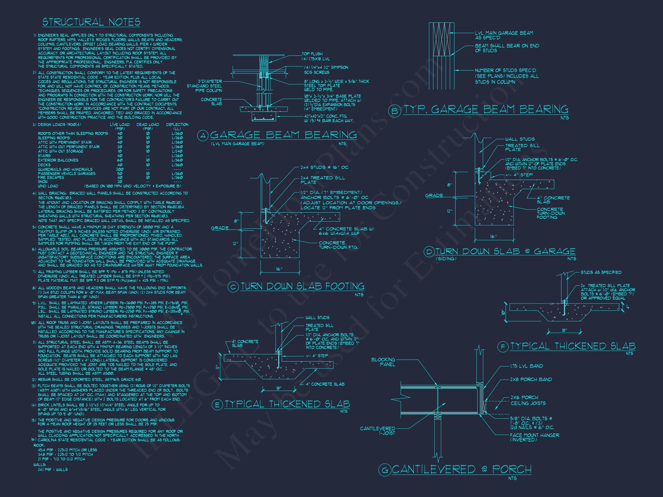 12-1091 HOUSE PLAN - Craftsman House Floor Plan with 2.5 Story Designs & CAD Files 14 Craftsman house Floor Plan with 2.5 Story Designs & CAD Files