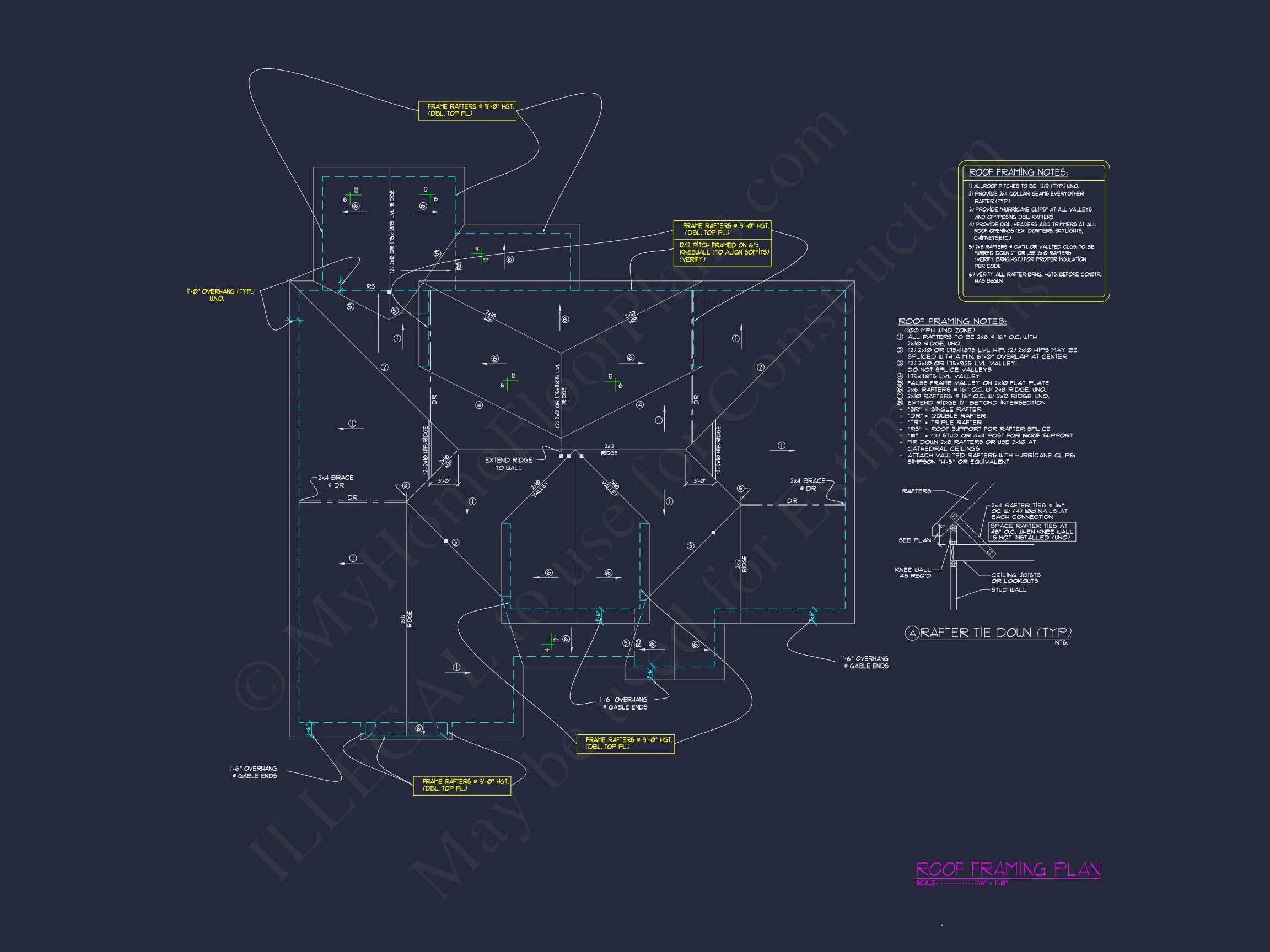 12-1078 HOUSE PLAN - Craftsman House Plan with Spacious Layout and Designer Features 14 Craftsman house Plan with Spacious Layout and Designer Features