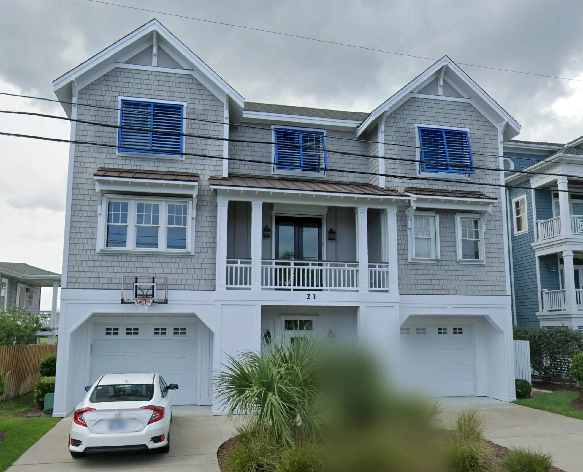 12-1075 HOUSE PLAN - Luxury Coastal House Plan with 3 Floors, CAD Designs & More 3 Luxury Coastal house Plan with 3 Floors, CAD Designs & More