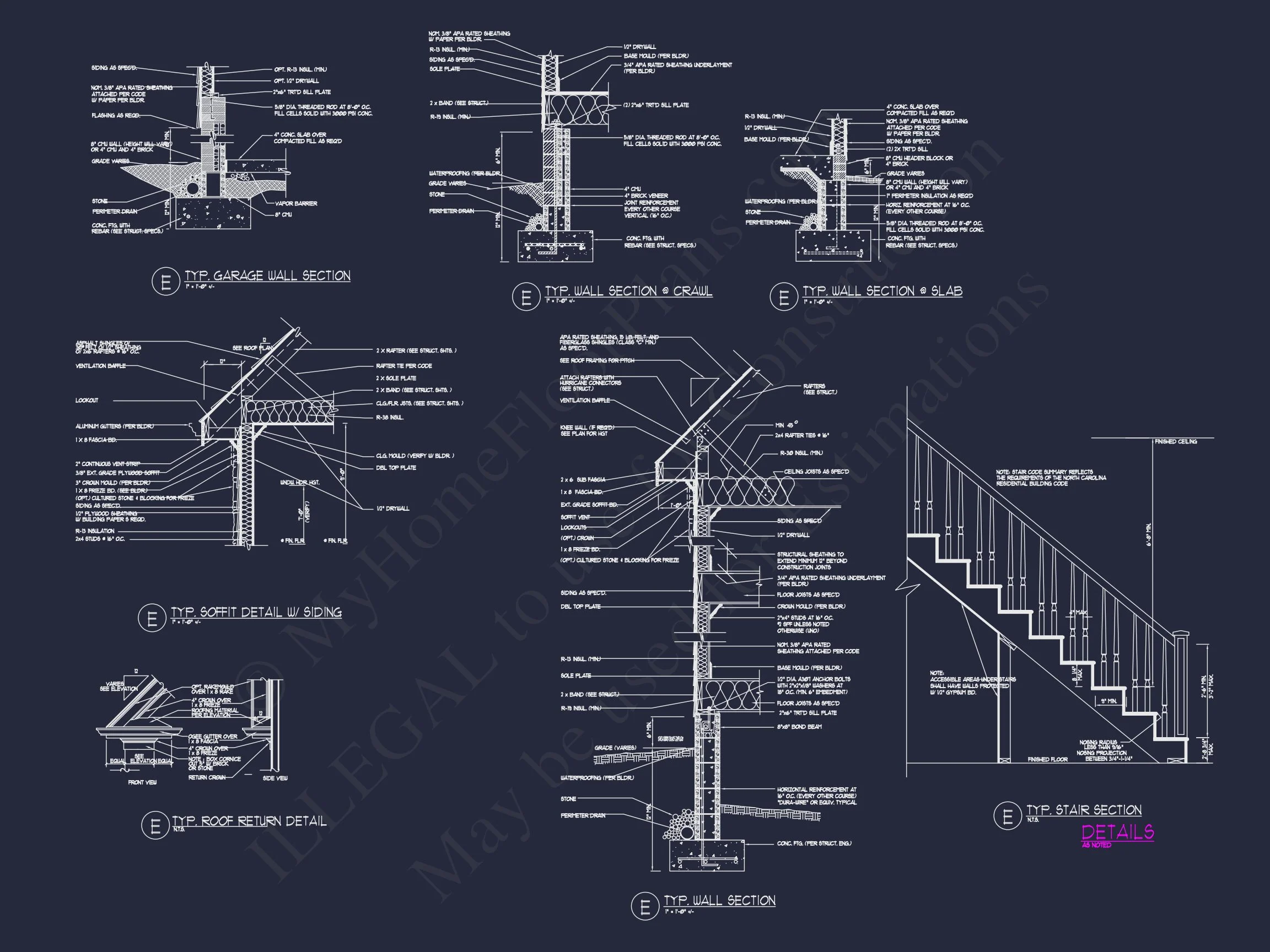 11-2077 HOUSE PLAN - Elegant House Plan: Spacious Floor Plan with Architectural CAD Designs 21 Elegant house Plan: Spacious Floor Plan with Architectural CAD Designs