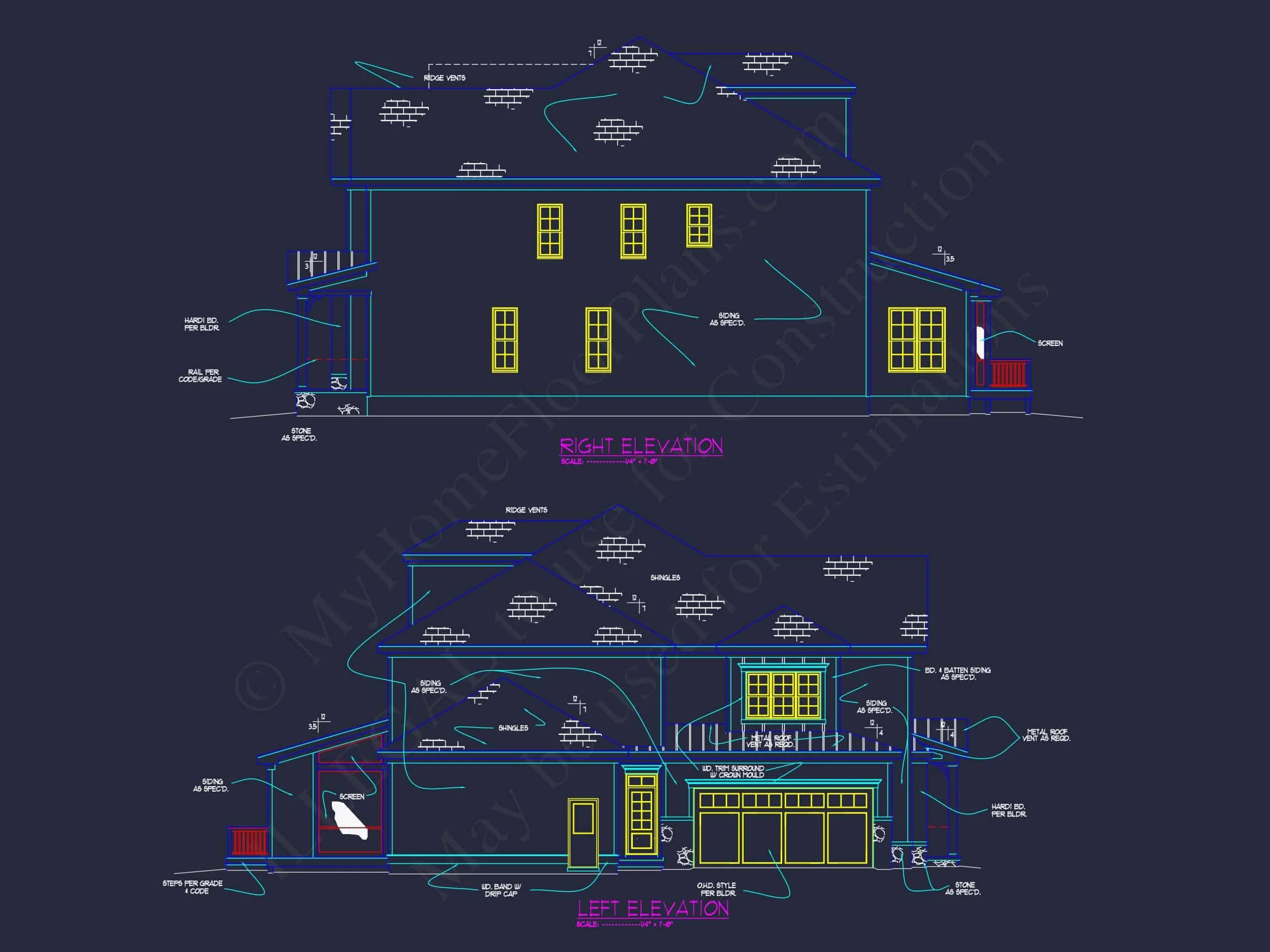 11-2077 HOUSE PLAN - Elegant House Plan: Spacious Floor Plan with Architectural CAD Designs 12 Elegant house Plan: Spacious Floor Plan with Architectural CAD Designs