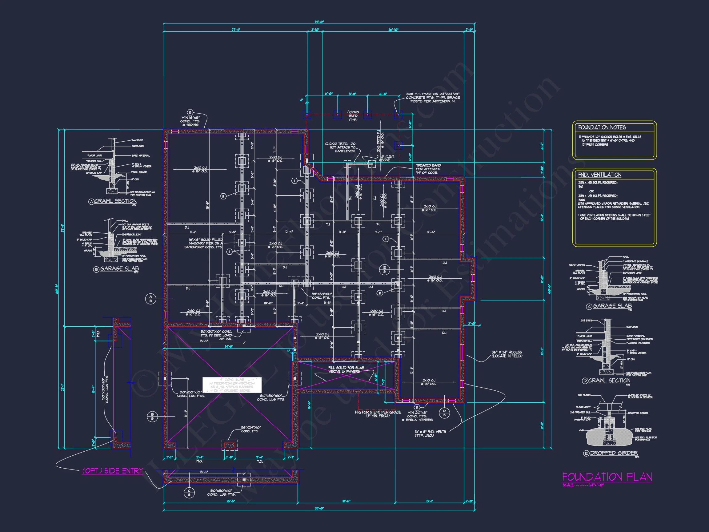 11-2066 HOUSE PLAN - Stunning House Floor Plan: 4-Bedroom CAD Architectural Designs 13 Stunning house Floor Plan: 4-Bedroom CAD Architectural Designs