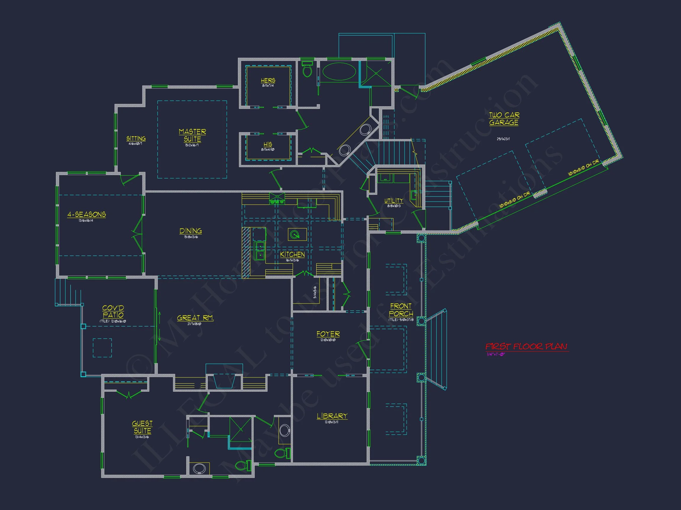 11-2044 HOUSE PLAN - Beautiful House Plan Blueprint with CAD Designs and Floor Plan 8 Beautiful house Plan Blueprint with CAD Designs and Floor Plan
