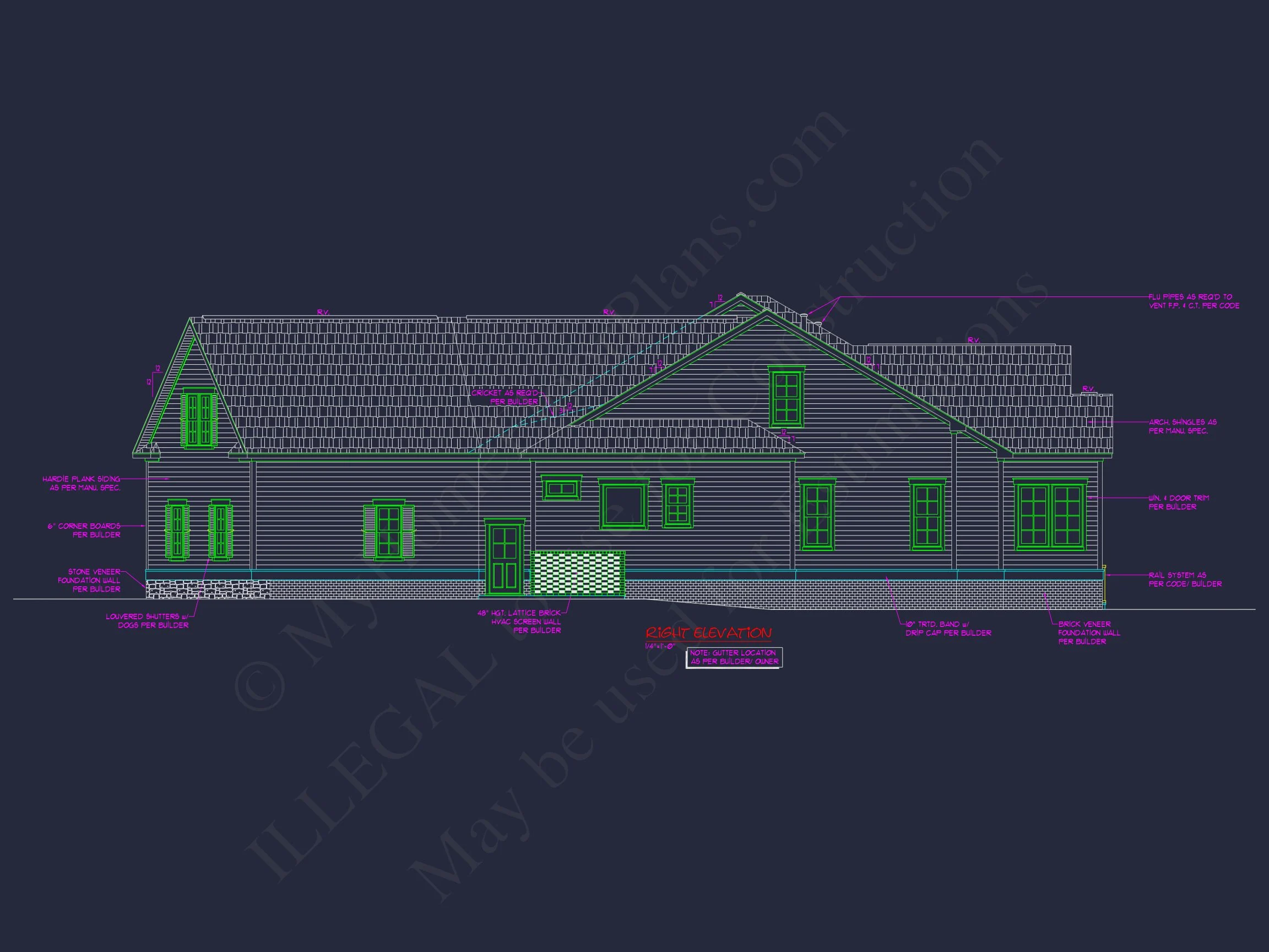 11-2044 HOUSE PLAN - Beautiful House Plan Blueprint with CAD Designs and Floor Plan 6 Beautiful house Plan Blueprint with CAD Designs and Floor Plan