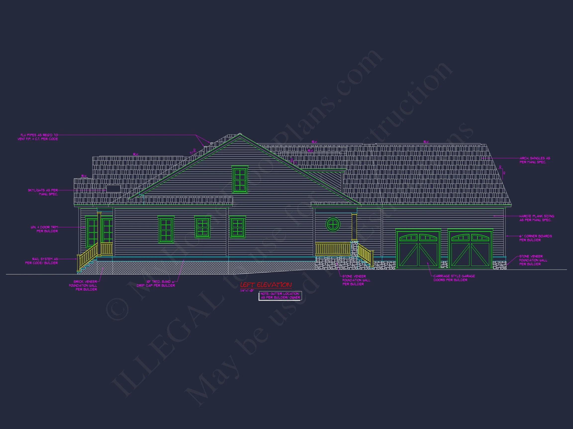 11-2044 HOUSE PLAN - Beautiful House Plan Blueprint with CAD Designs and Floor Plan 5 Beautiful house Plan Blueprint with CAD Designs and Floor Plan