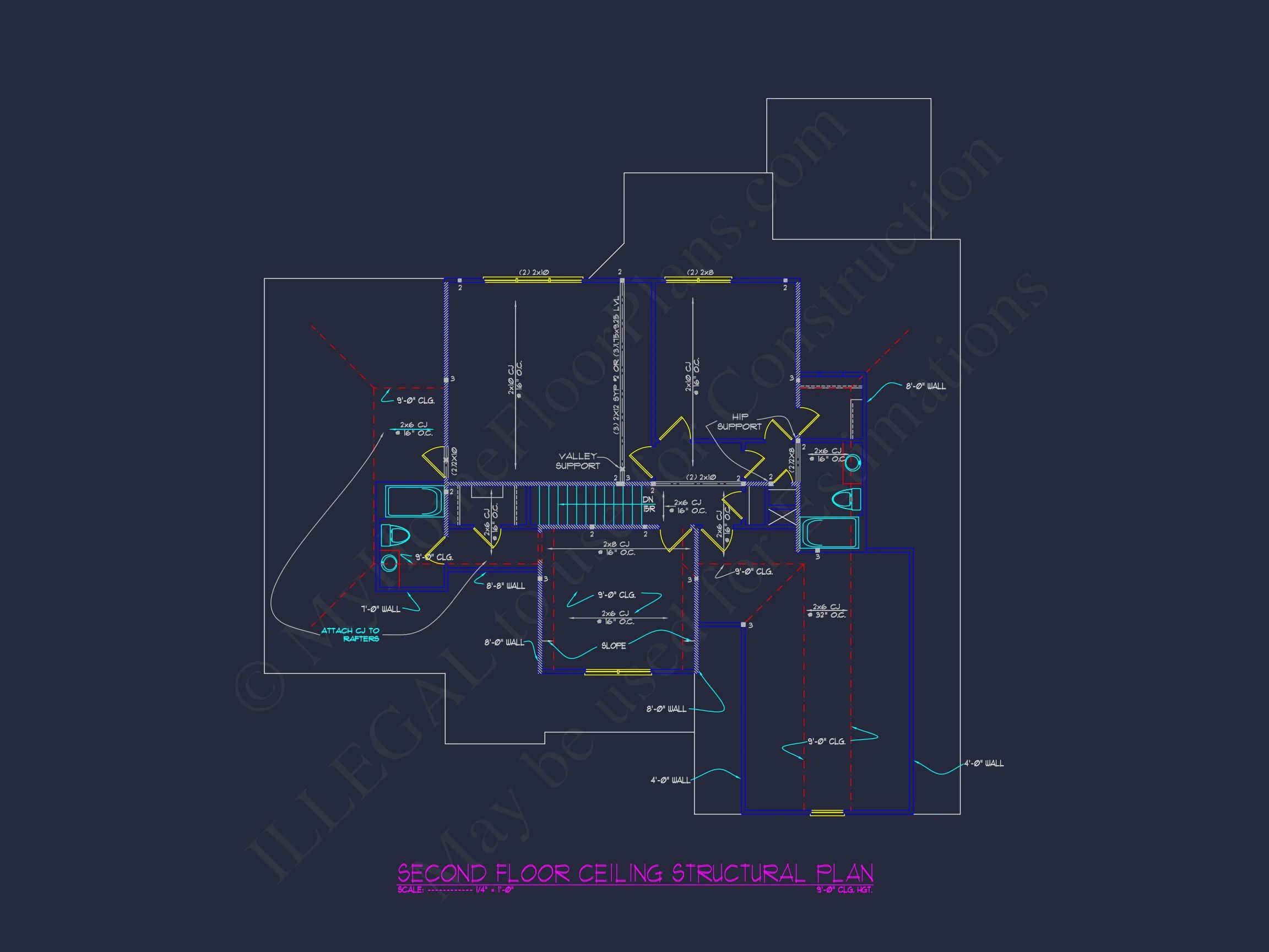 11-1908 HOUSE PLAN - Custom House Plan: Floor Plan, CAD Blueprint & Designs 15 Custom house Plan: Floor Plan, CAD Blueprint & Designs