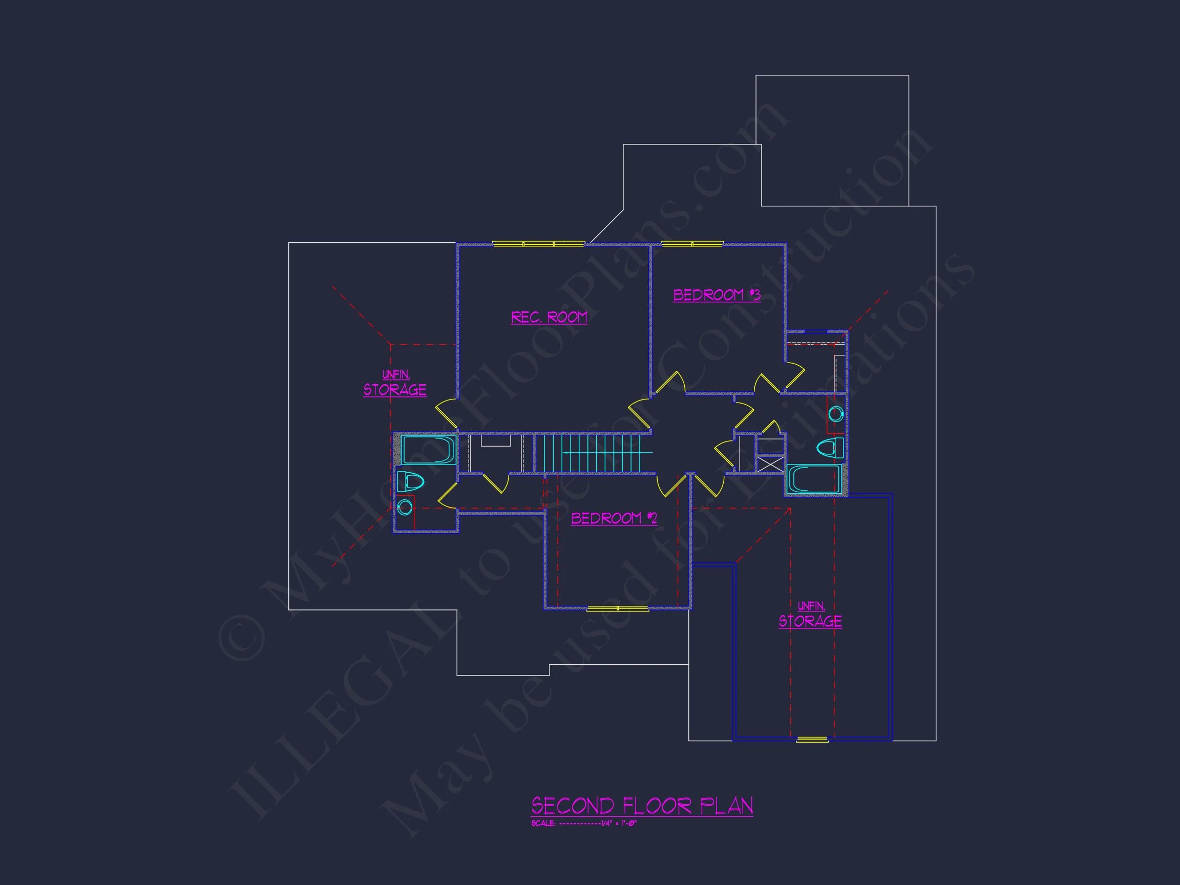 11-1908 HOUSE PLAN - Custom House Plan: Floor Plan, CAD Blueprint & Designs 8 Custom house Plan: Floor Plan, CAD Blueprint & Designs