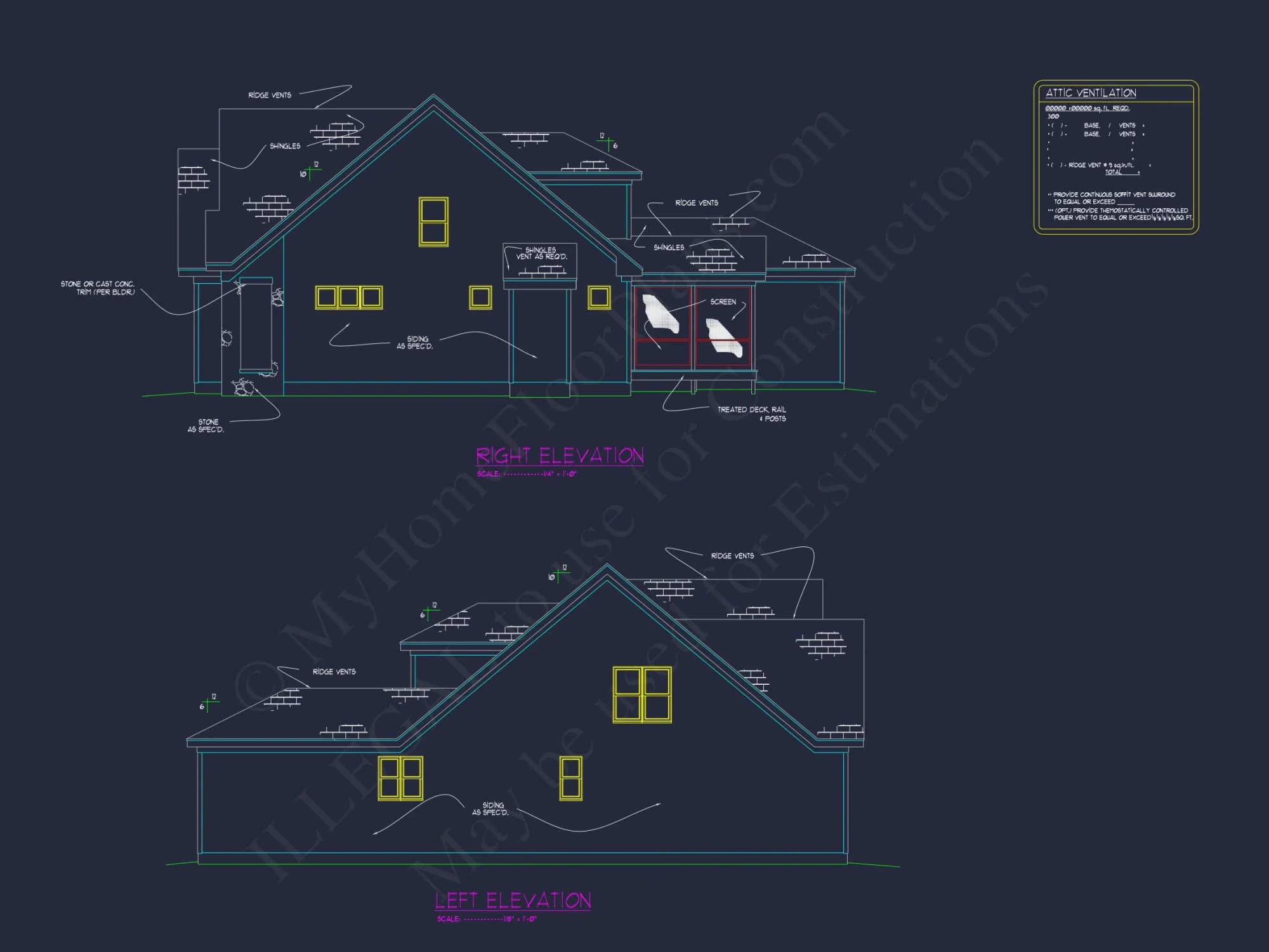 Customizable house Plan with Stunning Floor Plans and CAD Designs