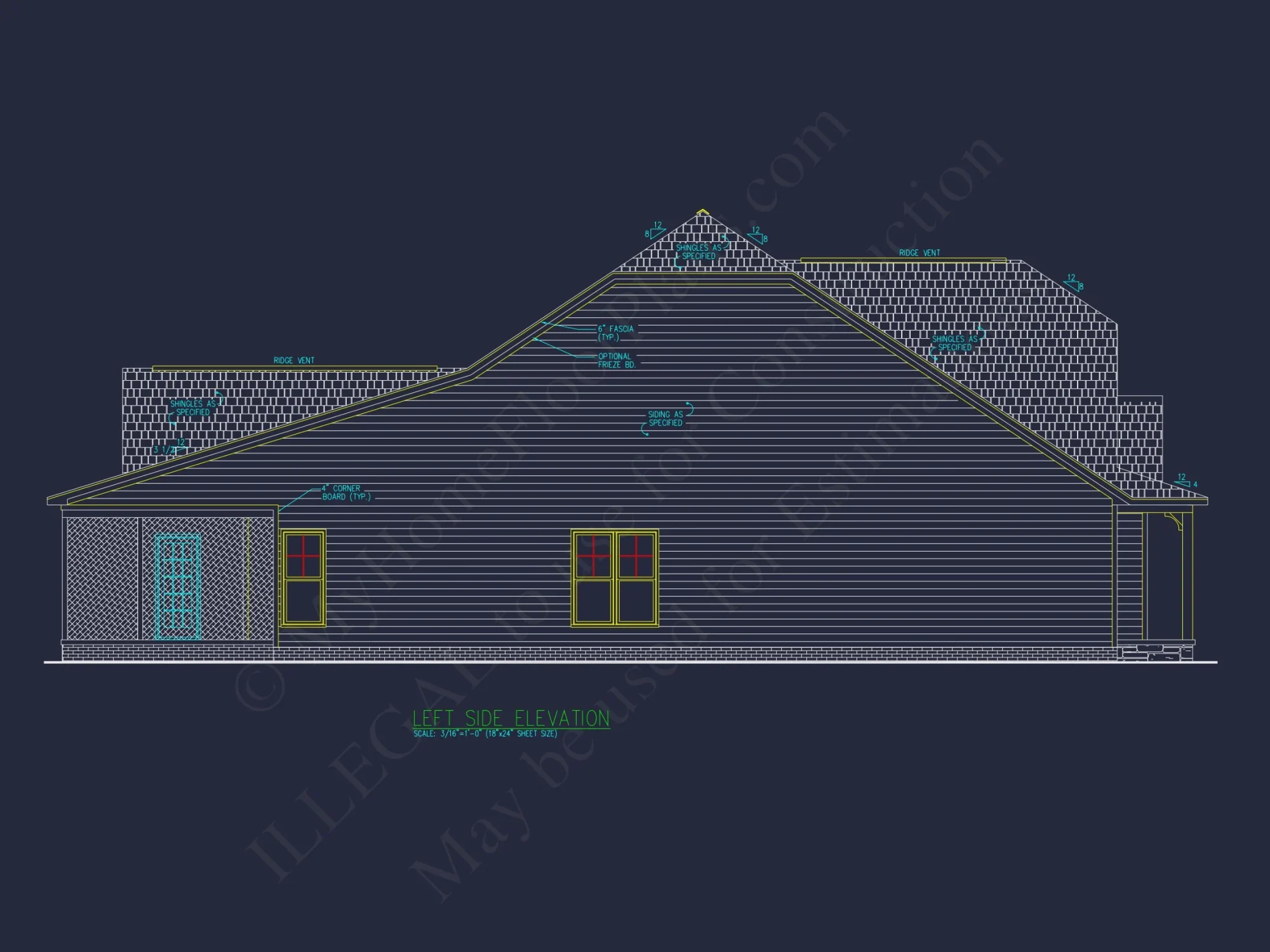 Timeless house Plan with Practical Floor Designs in CAD