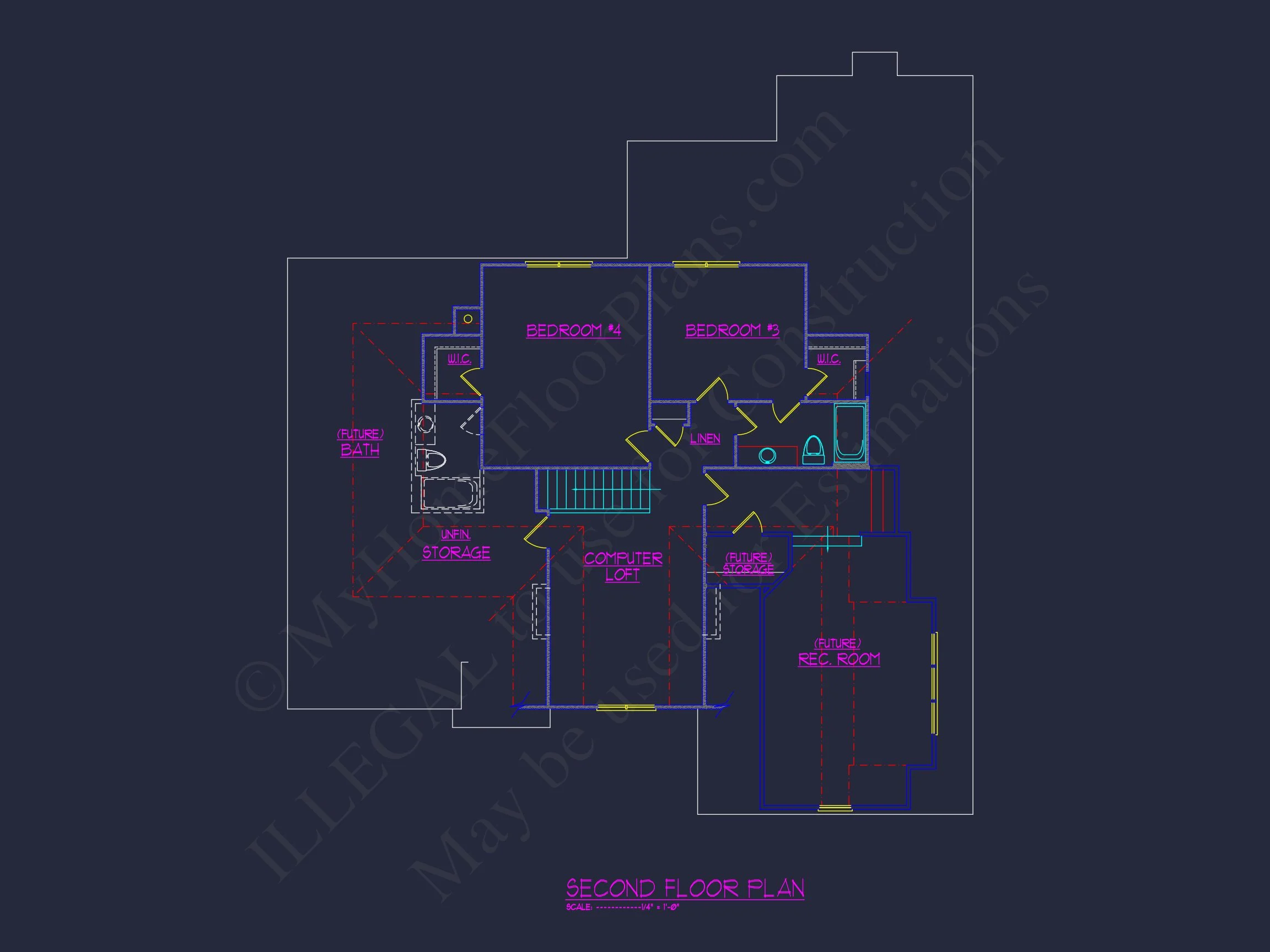 11-1771 HOUSE PLAN - French Country House Plan | Architectural Drafted Designs 6 Architectural Drafted Designs