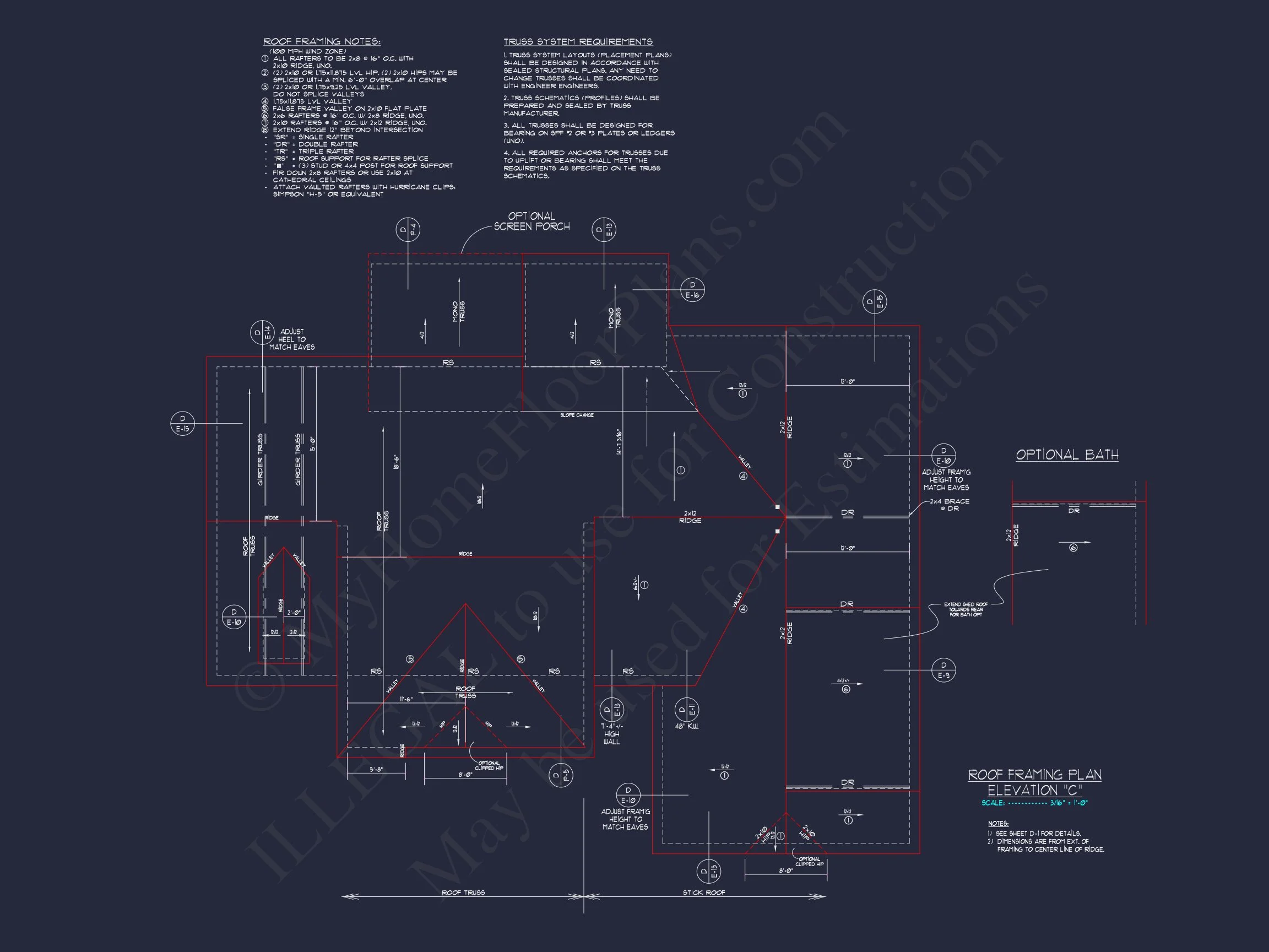 11-1770 HOUSE PLAN - Craftsman House Plan: Floor Plan, CAD Designs & Blueprint 28 Craftsman house Plan: Floor Plan, CAD Designs & Blueprint