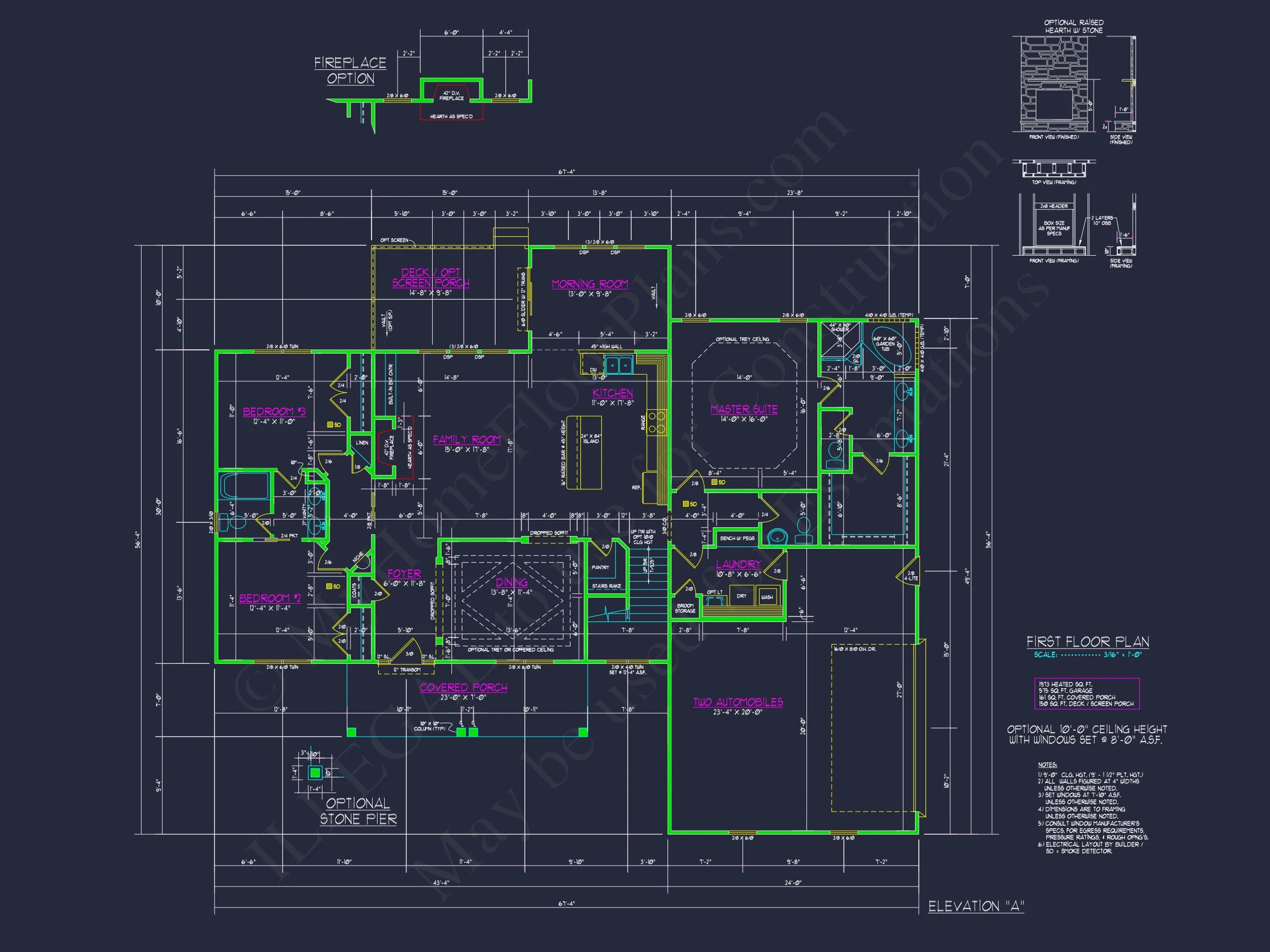 11-1770 HOUSE PLAN - Craftsman House Plan: Floor Plan, CAD Designs & Blueprint 16 Craftsman house Plan: Floor Plan, CAD Designs & Blueprint