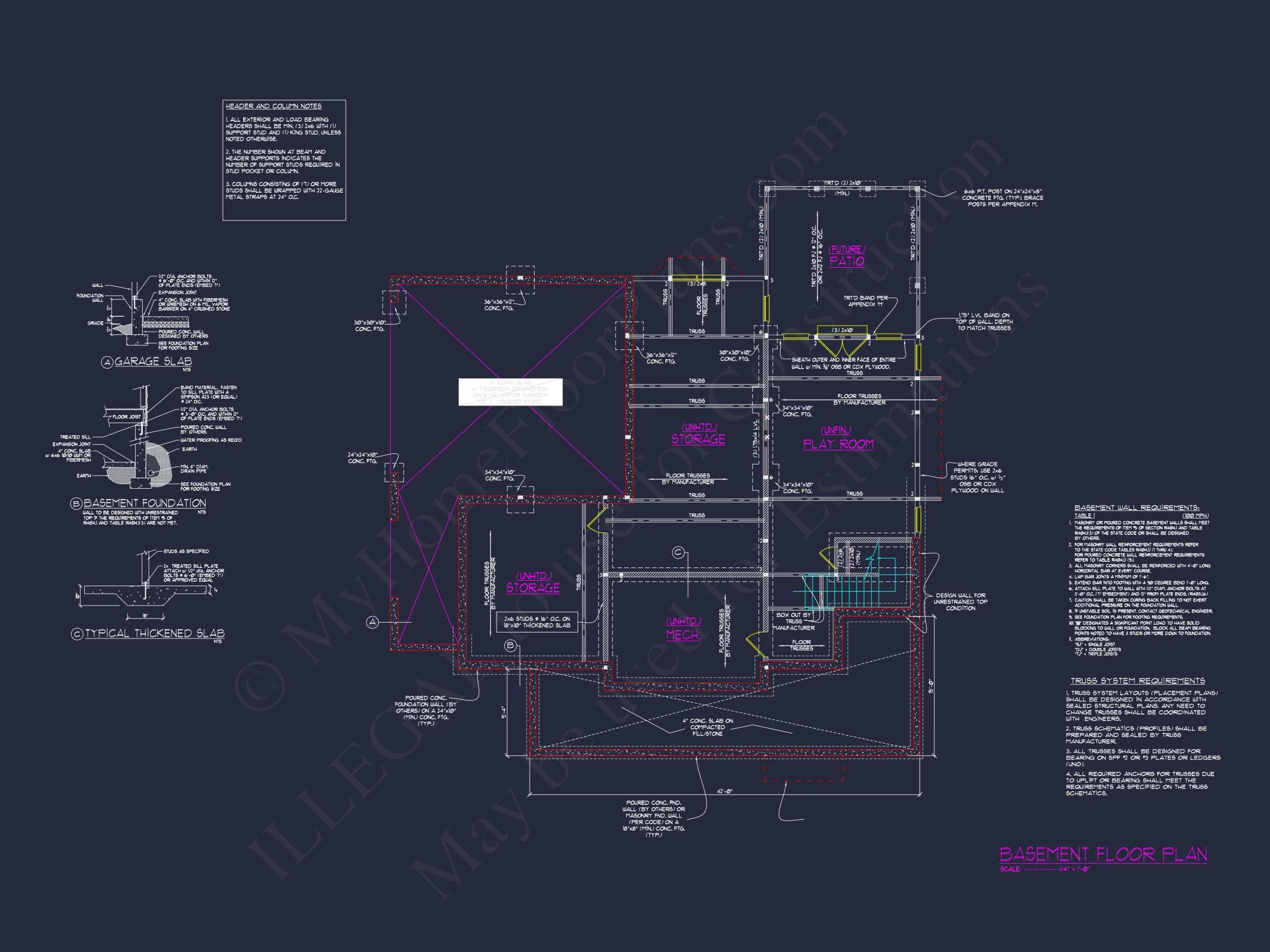 11-1752 HOUSE PLAN - Elegant 2-Story Colonial House Plan with Blueprint CAD Designs 19 Elegant 2-Story Colonial house Plan with Blueprint CAD Designs