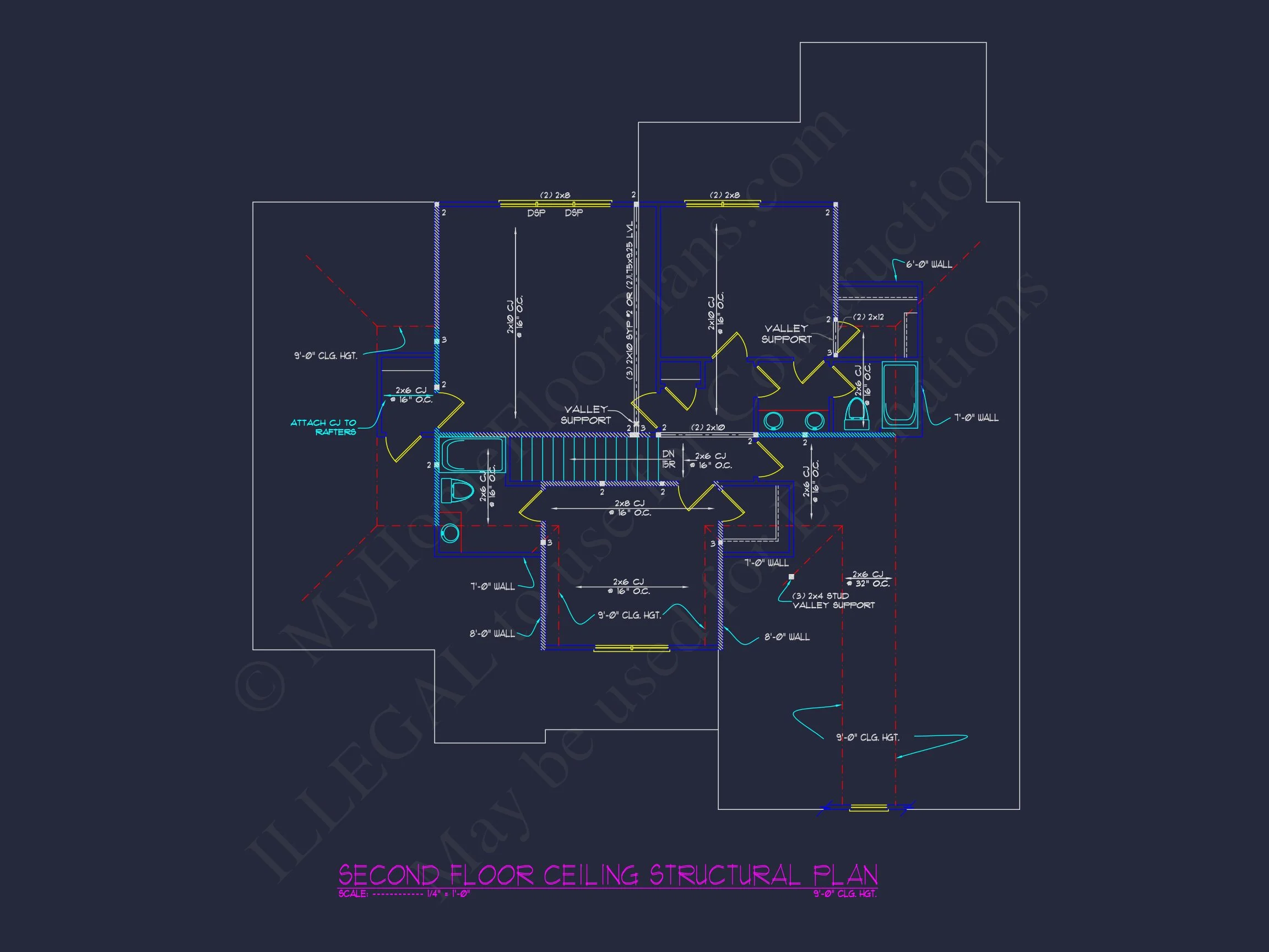 11-1692 HOUSE PLAN - Craftsman House Floor Plan: Elegant 2-Story CAD Designs 15 Craftsman house Floor Plan: Elegant 2-Story CAD Designs