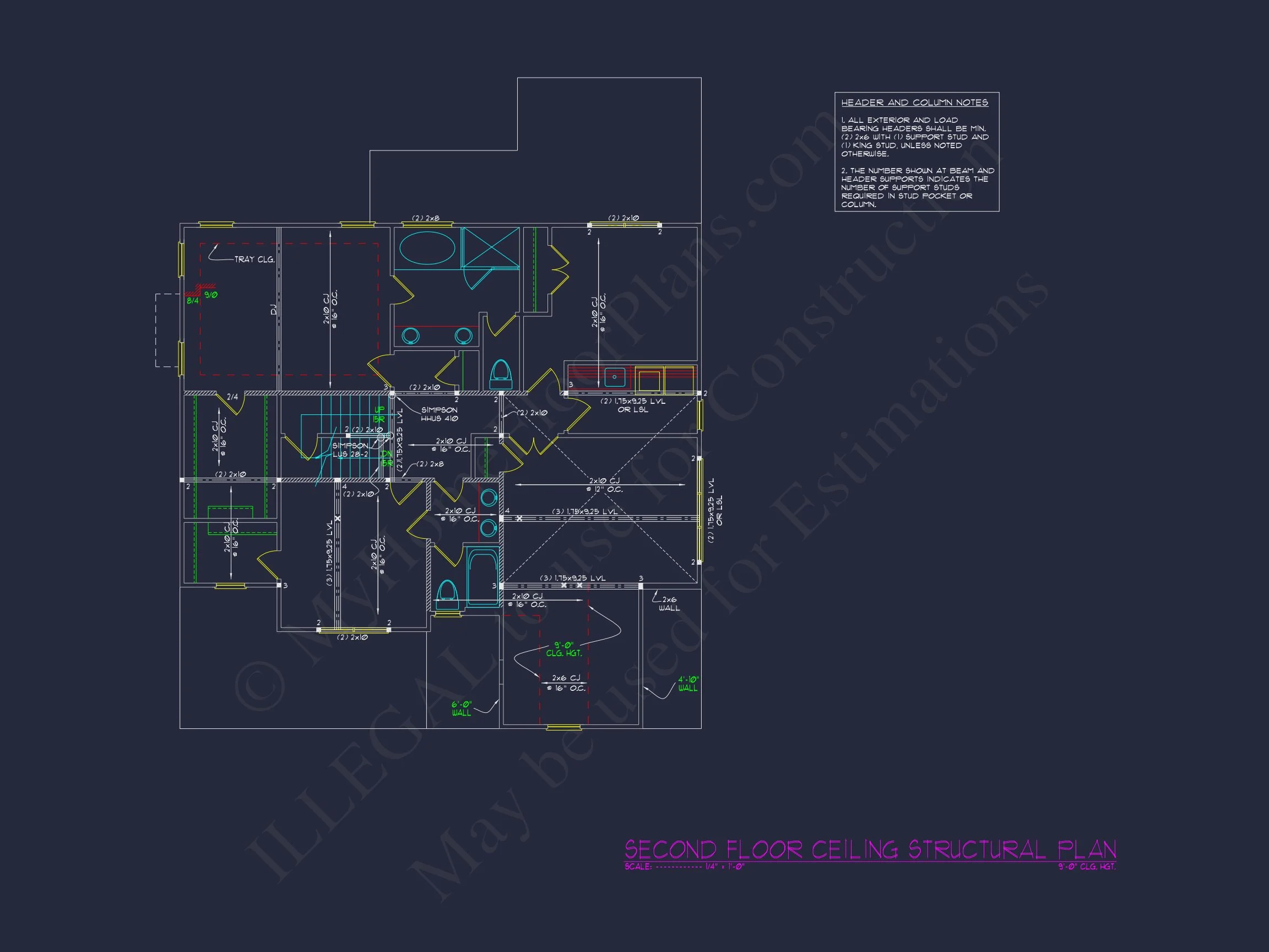 11-1673 HOUSE PLAN - Elegant 3-Story Craftsman House Plan with Detailed CAD Designs 13 Elegant 3-Story Craftsman house Plan with Detailed CAD Designs
