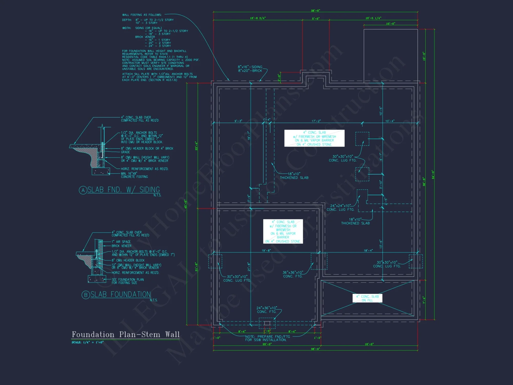 Elegant CAD house Plan with 2 Floors, Garage & 4 Bedrooms
