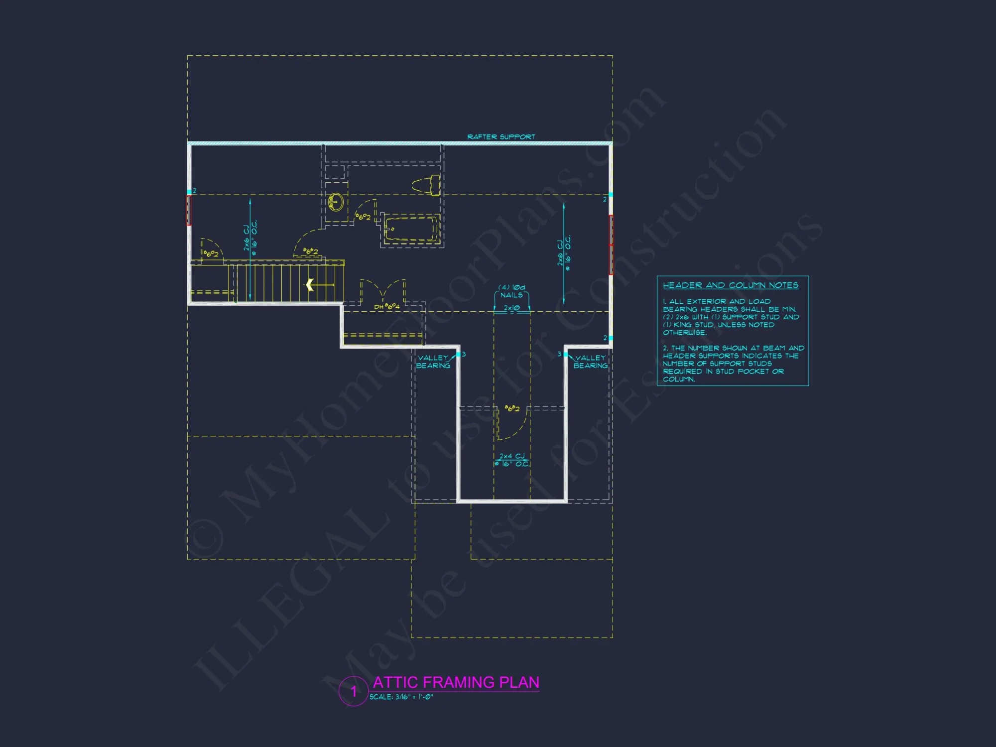 Craft your dream house plan with this CAD-designed architectural blueprint!
