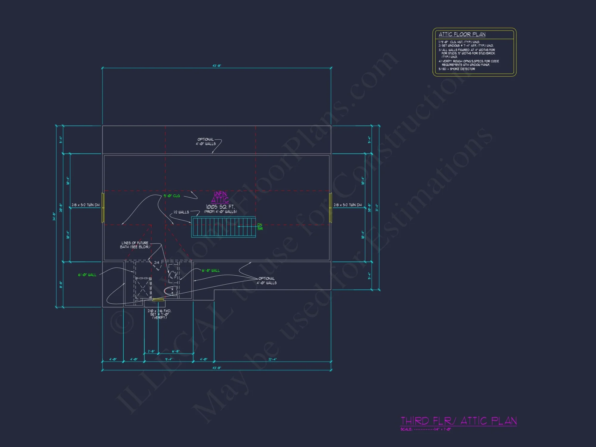 Craftsman house Plan with Detailed Floor Plan and CAD Designs