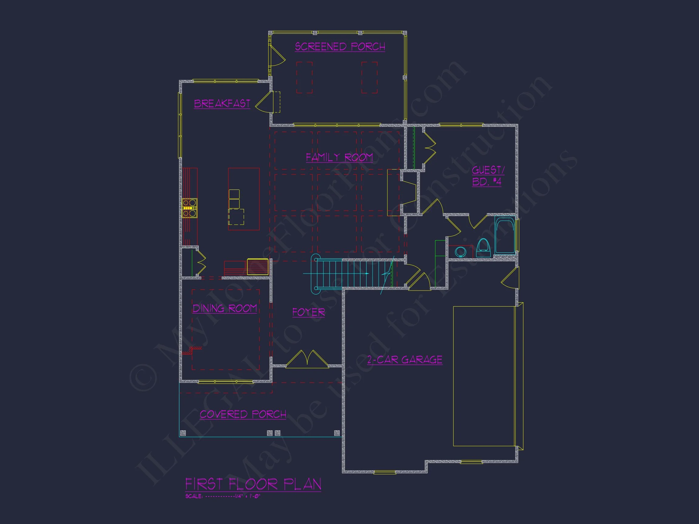 11-1522 HOUSE PLAN - Craftsman House Plan with Detailed Floor Plan and CAD Designs 5 Craftsman house Plan with Detailed Floor Plan and CAD Designs