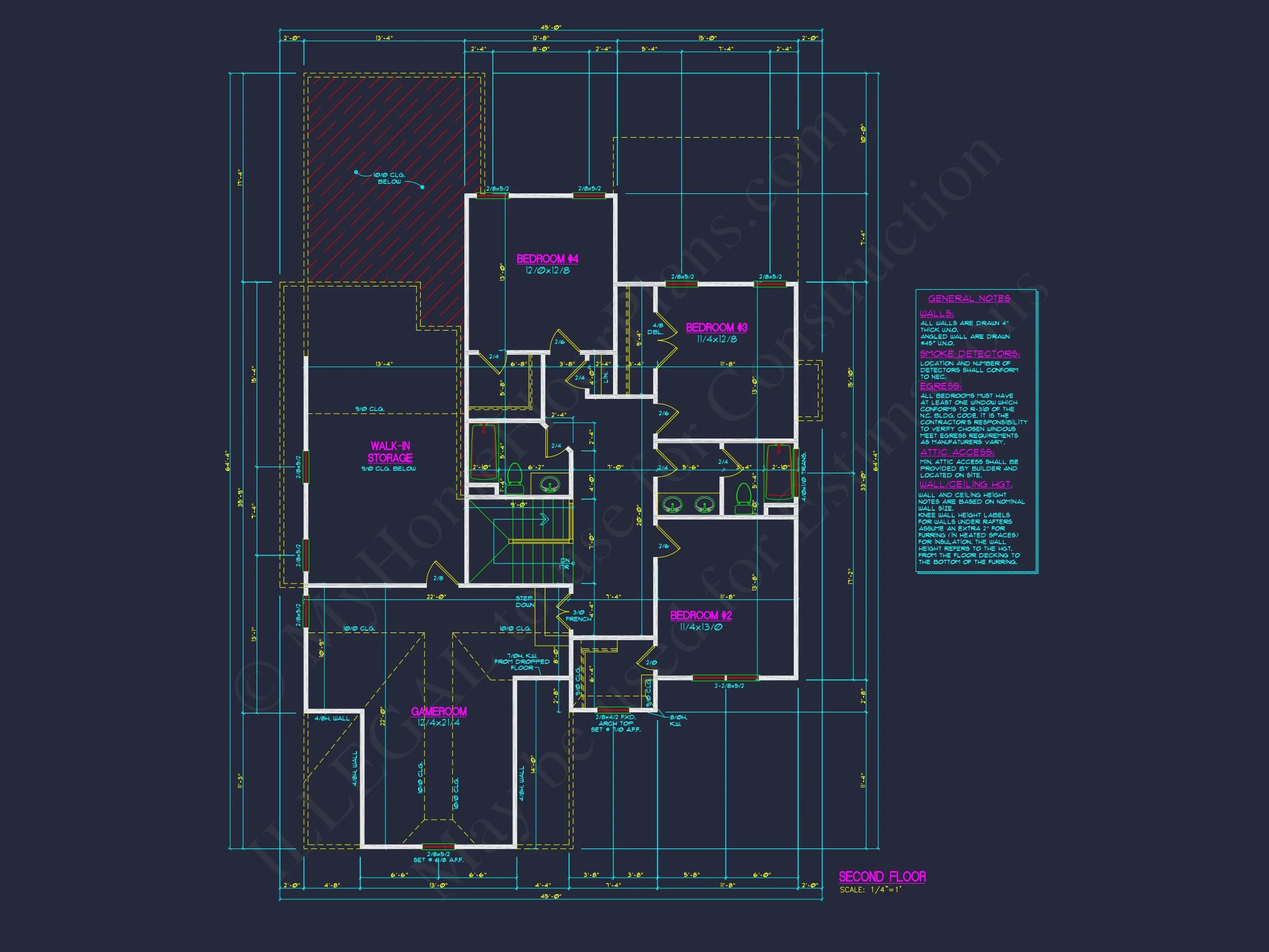 11-1467 HOUSE PLAN - Traditional Craftsman House Floor Plan Design with CAD Blueprints 10 Traditional Craftsman house Floor Plan Design with CAD Blueprints