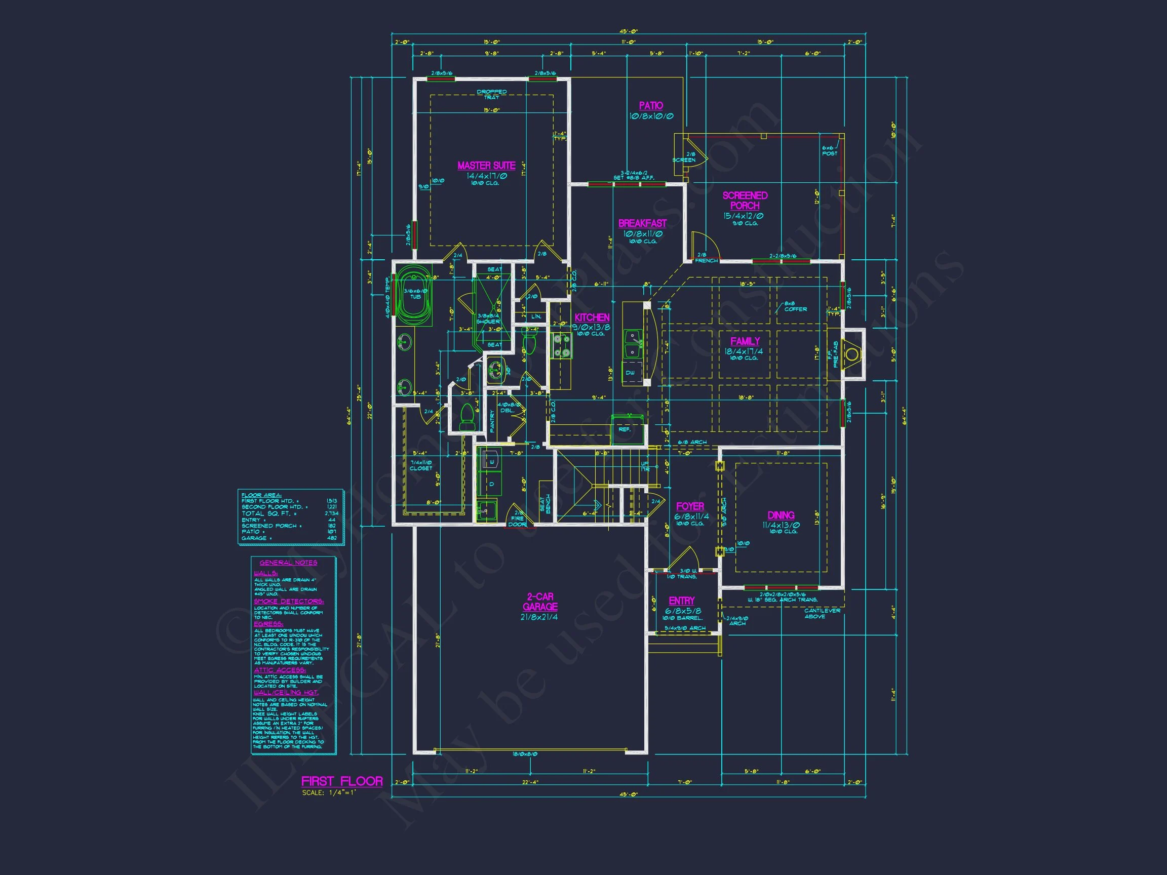 11-1467 HOUSE PLAN - Traditional Craftsman House Floor Plan Design with CAD Blueprints 9 Traditional Craftsman house Floor Plan Design with CAD Blueprints