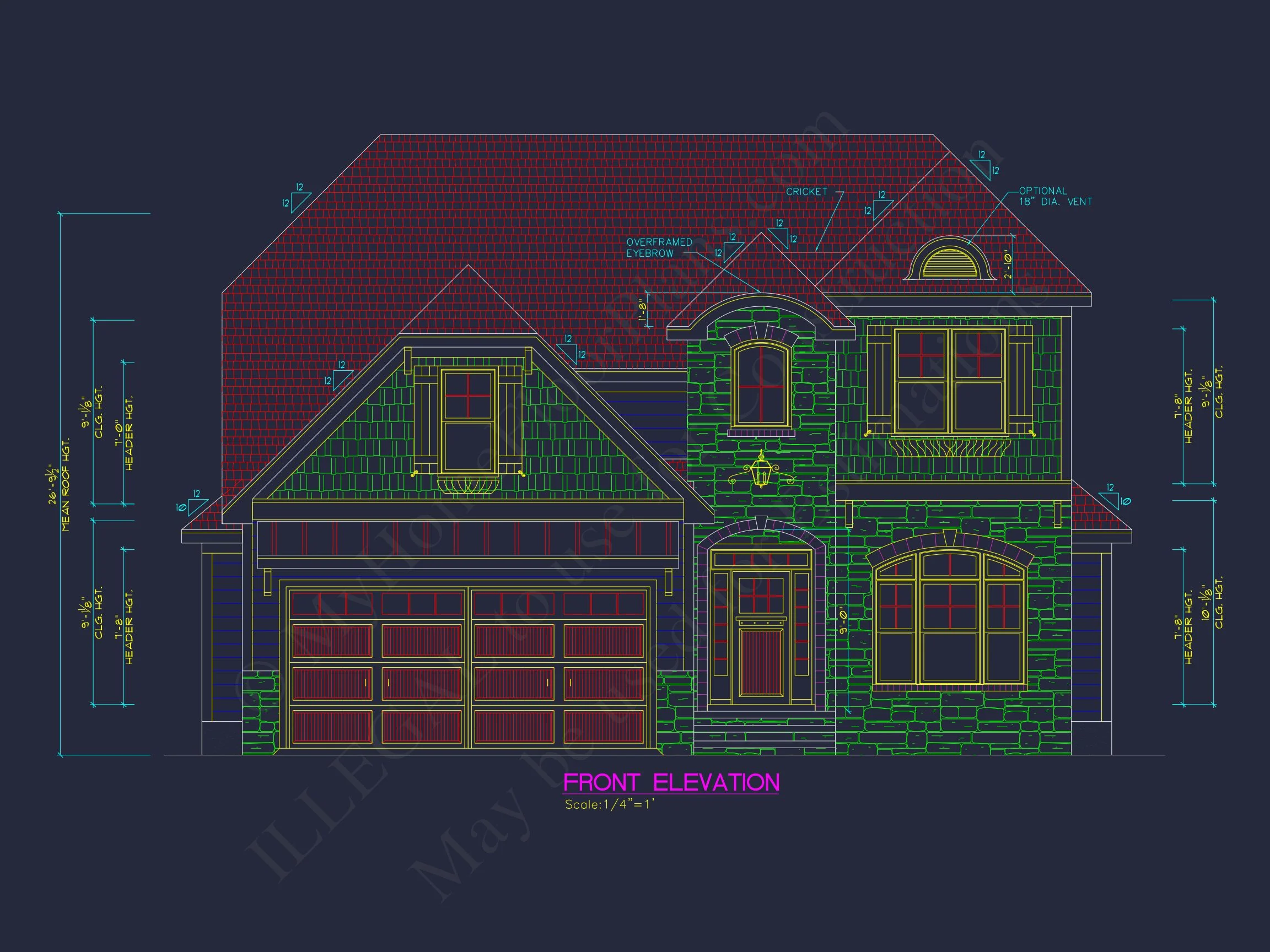 11-1467 HOUSE PLAN - Traditional Craftsman House Floor Plan Design with CAD Blueprints 4 Traditional Craftsman house Floor Plan Design with CAD Blueprints