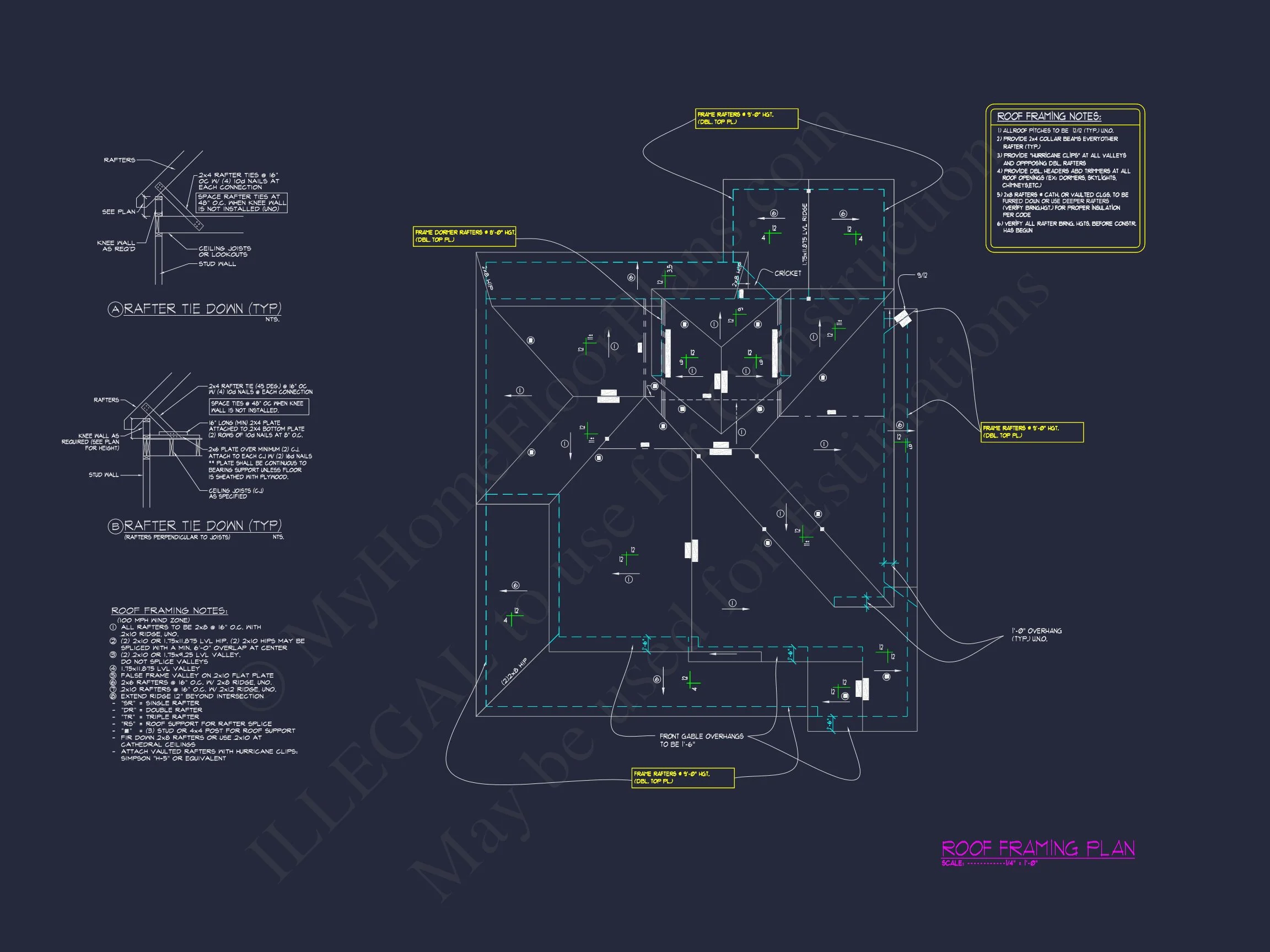 11-1446 HOUSE PLAN - Custom House Floor Plan with CAD Blueprints and Craftsman Design 14 Custom house Floor Plan with CAD Blueprints and Craftsman Design