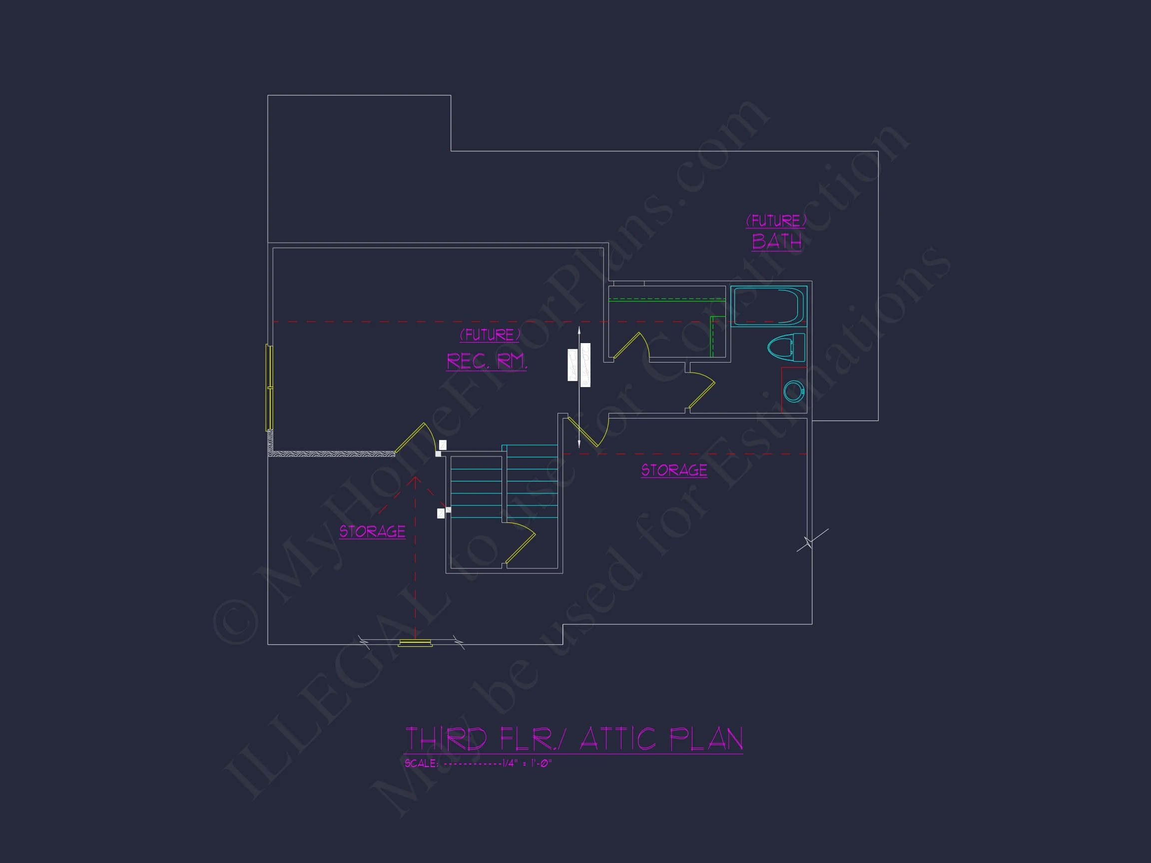 11-1387 HOUSE PLAN - Craftsman House Plan with 2.5 Stories & Family-Friendly Design 7 Craftsman house Plan with 2.5 Stories & Family-Friendly Design