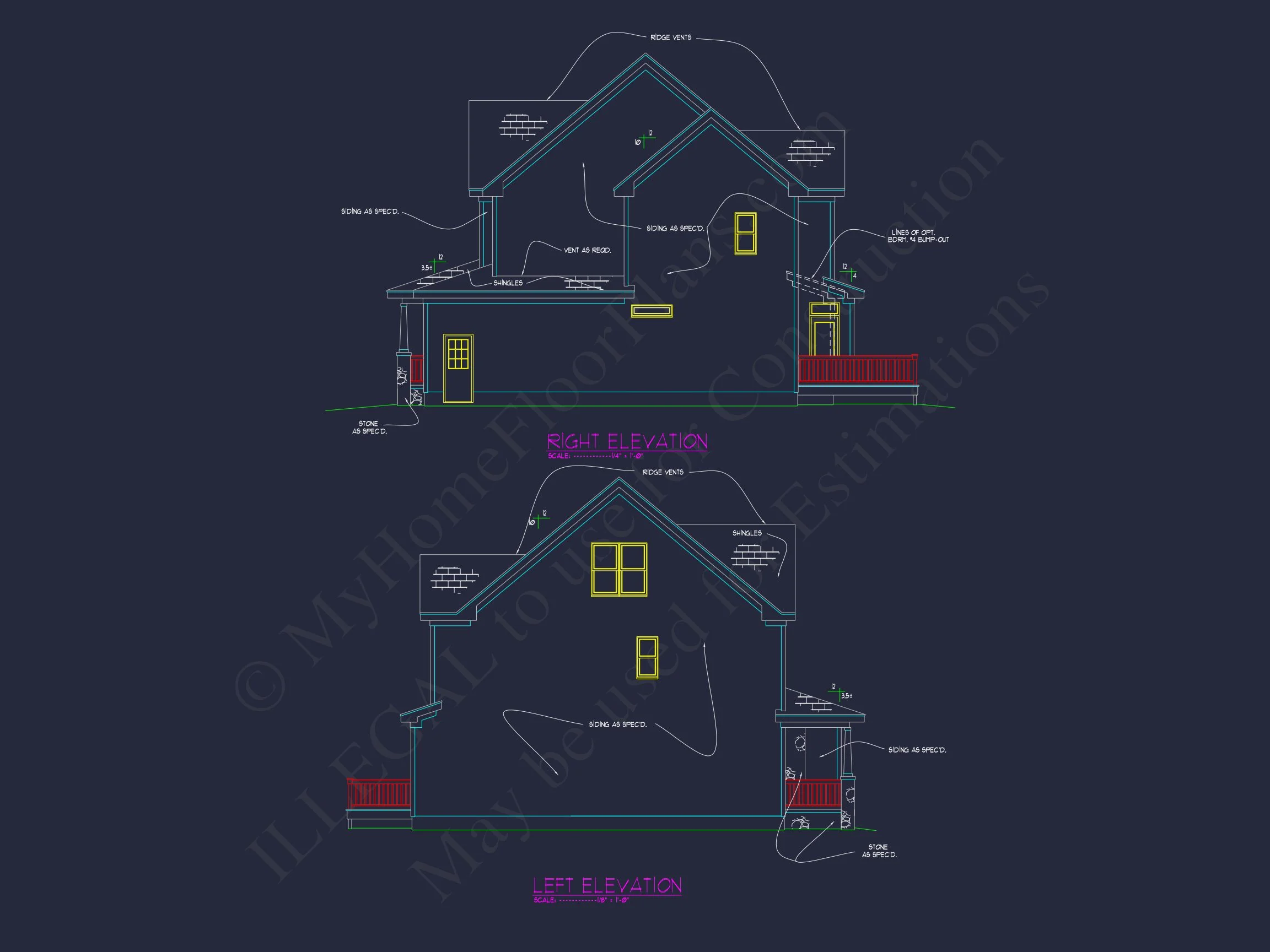 11-1387 HOUSE PLAN - Craftsman House Plan with 2.5 Stories & Family-Friendly Design 4 Craftsman house Plan with 2.5 Stories & Family-Friendly Design