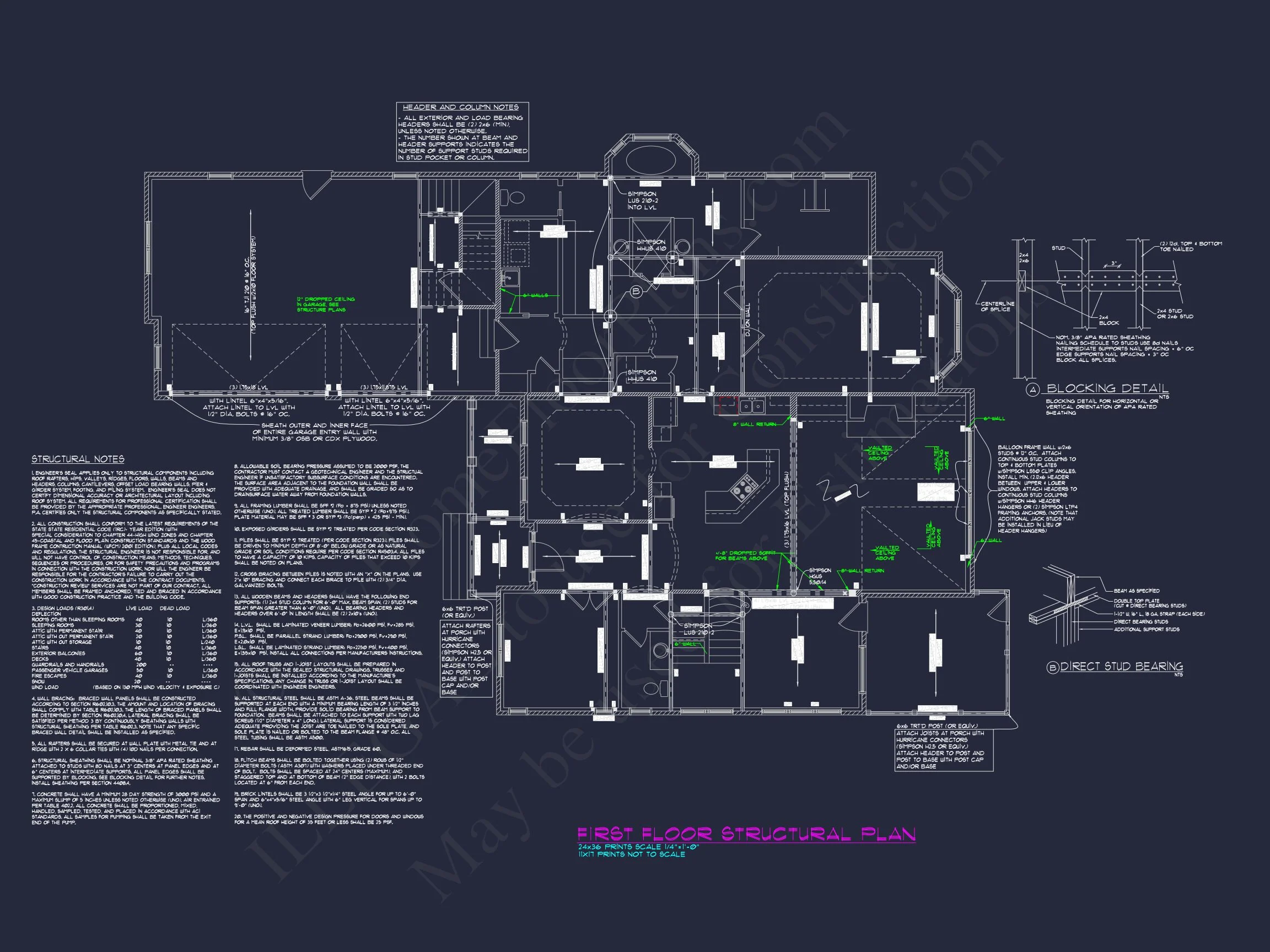 11-1207 HOUSE PLAN - Stunning House Plan with Spacious CAD Blueprint Designs 13 Stunning house Plan with Spacious CAD Blueprint Designs