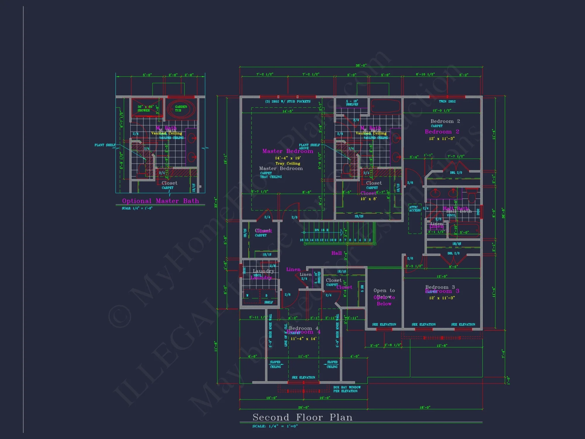 Perfectly Crafted house Floor Plan with 2 Floors and 4 Bedrooms