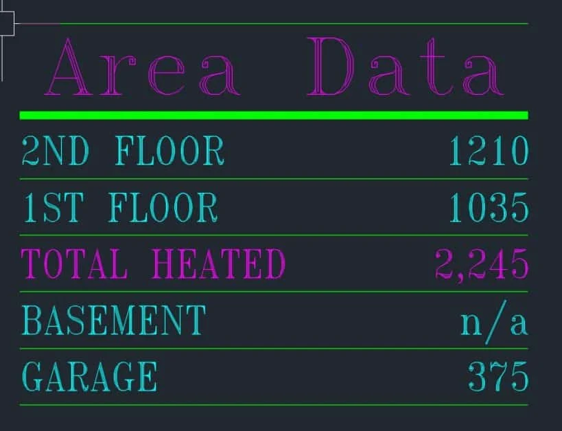 11-1194 HOUSE PLAN - Colonial-Style 2-Story House Blueprint with 4 Bedrooms 26 Colonial-Style 2-Story house Blueprint with 4 Bedrooms