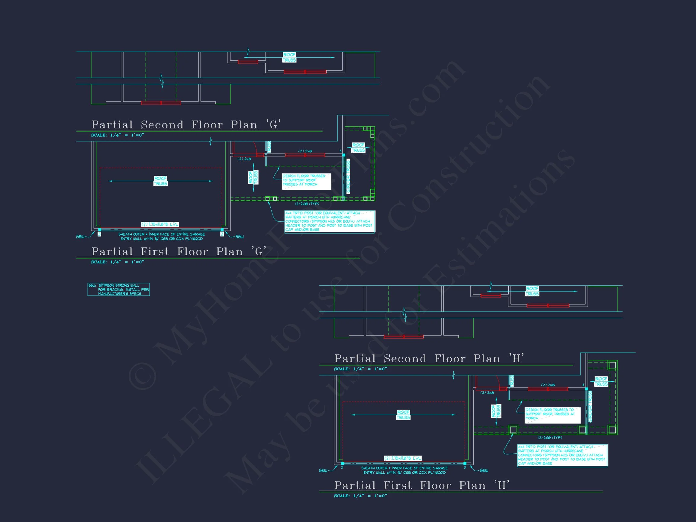 11-1194 HOUSE PLAN - Colonial-Style 2-Story House Blueprint with 4 Bedrooms 25 Colonial-Style 2-Story house Blueprint with 4 Bedrooms