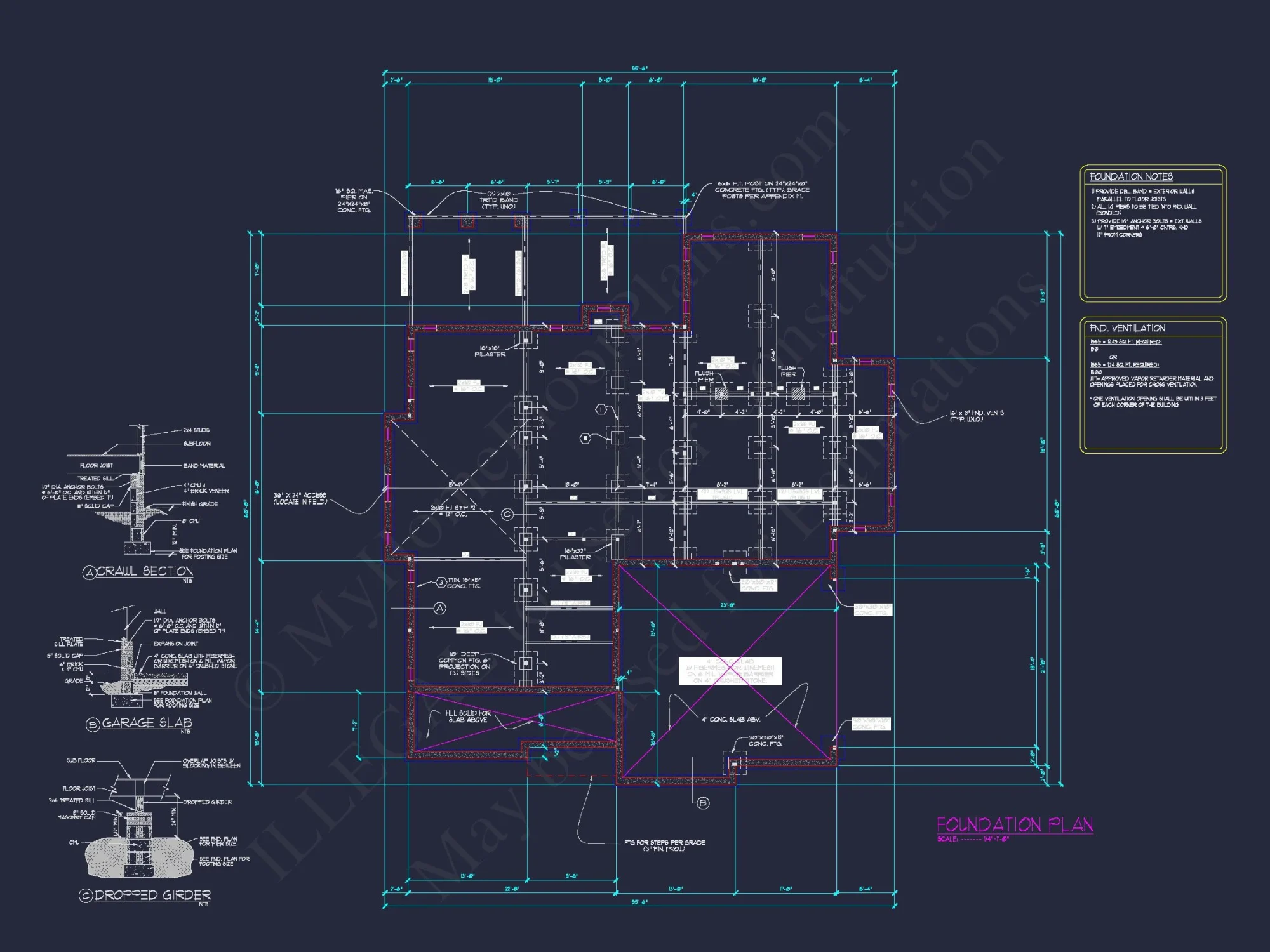 Traditional house Plan with 2 Floors, CAD Blueprints, and Designs