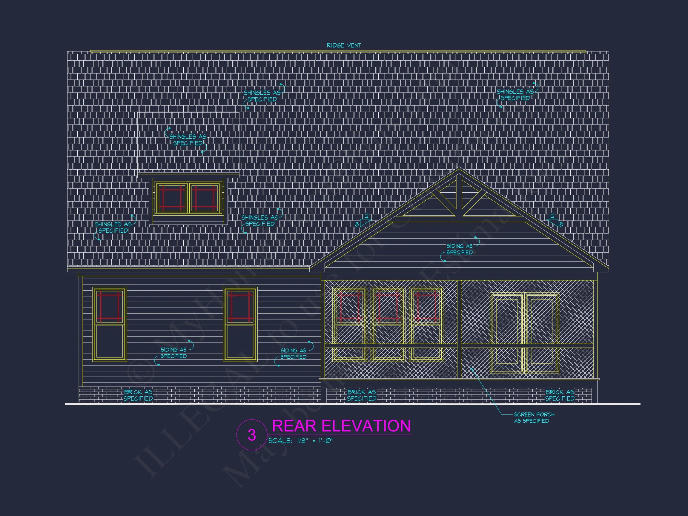 11-1112 HOUSE PLAN - Elegant House Plan with Floor Plans, Blueprint, and CAD Designs 5 Elegant house Plan with Floor Plans, Blueprint, and CAD Designs