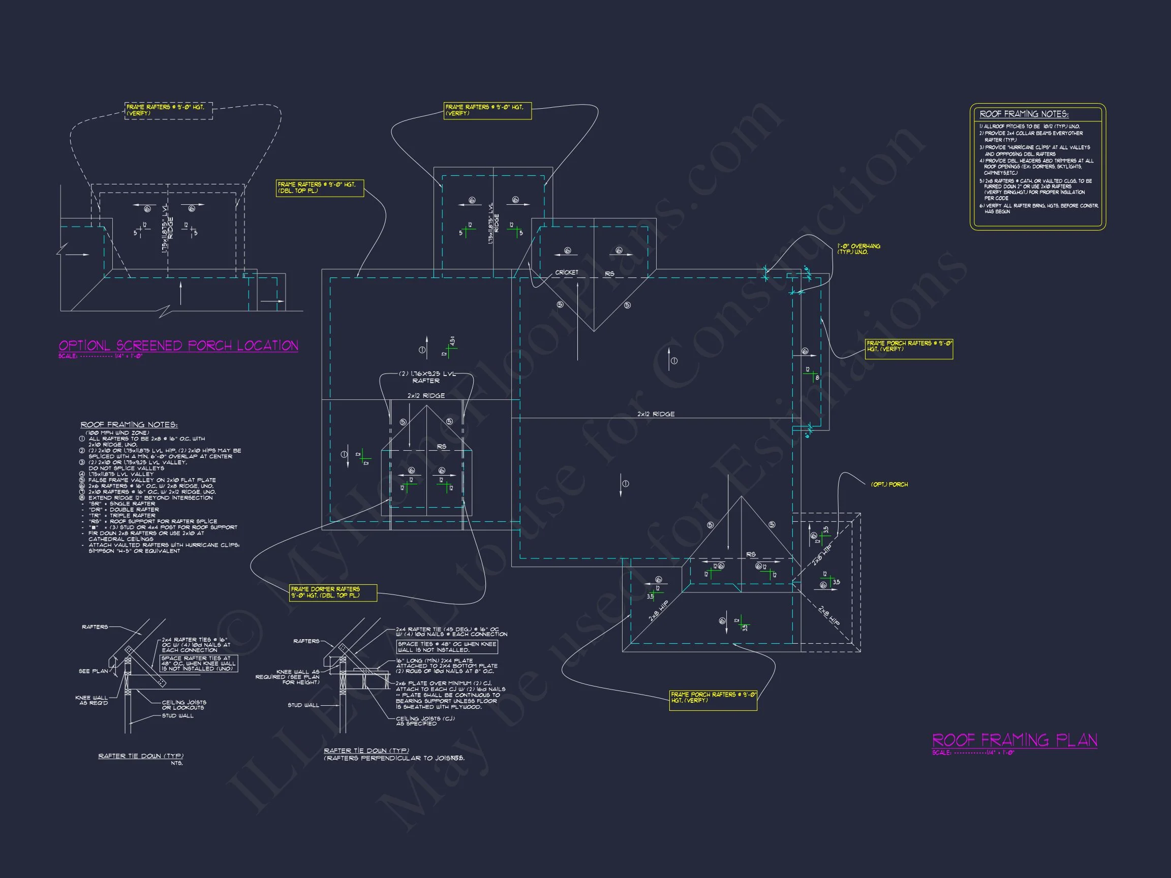11-1039 HOUSE PLAN - Modern House Floor Plan with Detailed CAD Architecture Designs 12 Modern house Floor Plan with Detailed CAD Architecture Designs