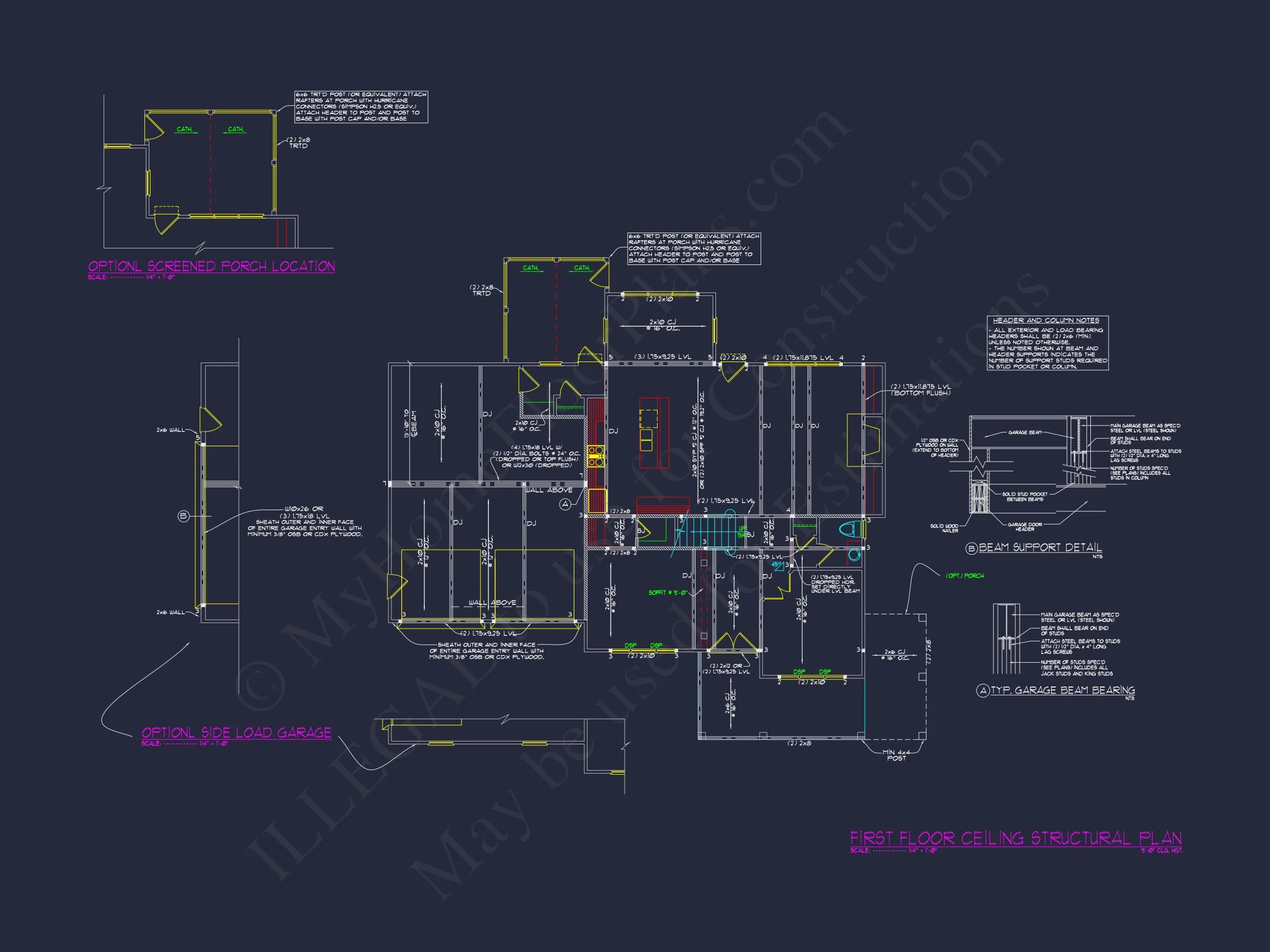 11-1039 HOUSE PLAN - Modern House Floor Plan with Detailed CAD Architecture Designs 10 Modern house Floor Plan with Detailed CAD Architecture Designs