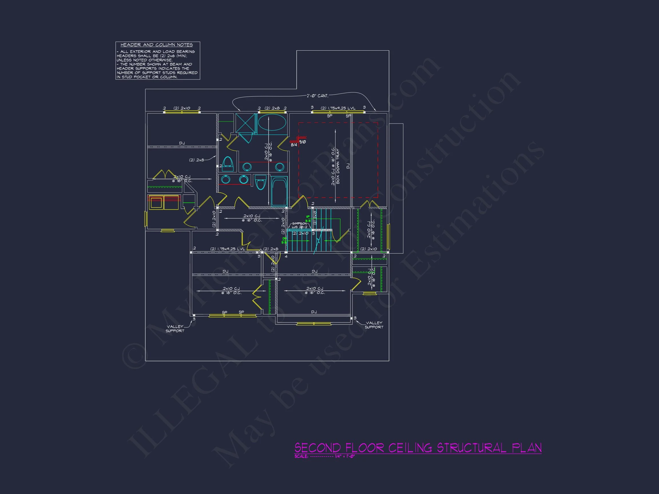 11-1026 HOUSE PLAN - Modern Craftsman House Plan with Detailed Floor Designs and CAD Blueprint 13 Modern Craftsman house Plan with Detailed Floor Designs and CAD Blueprint